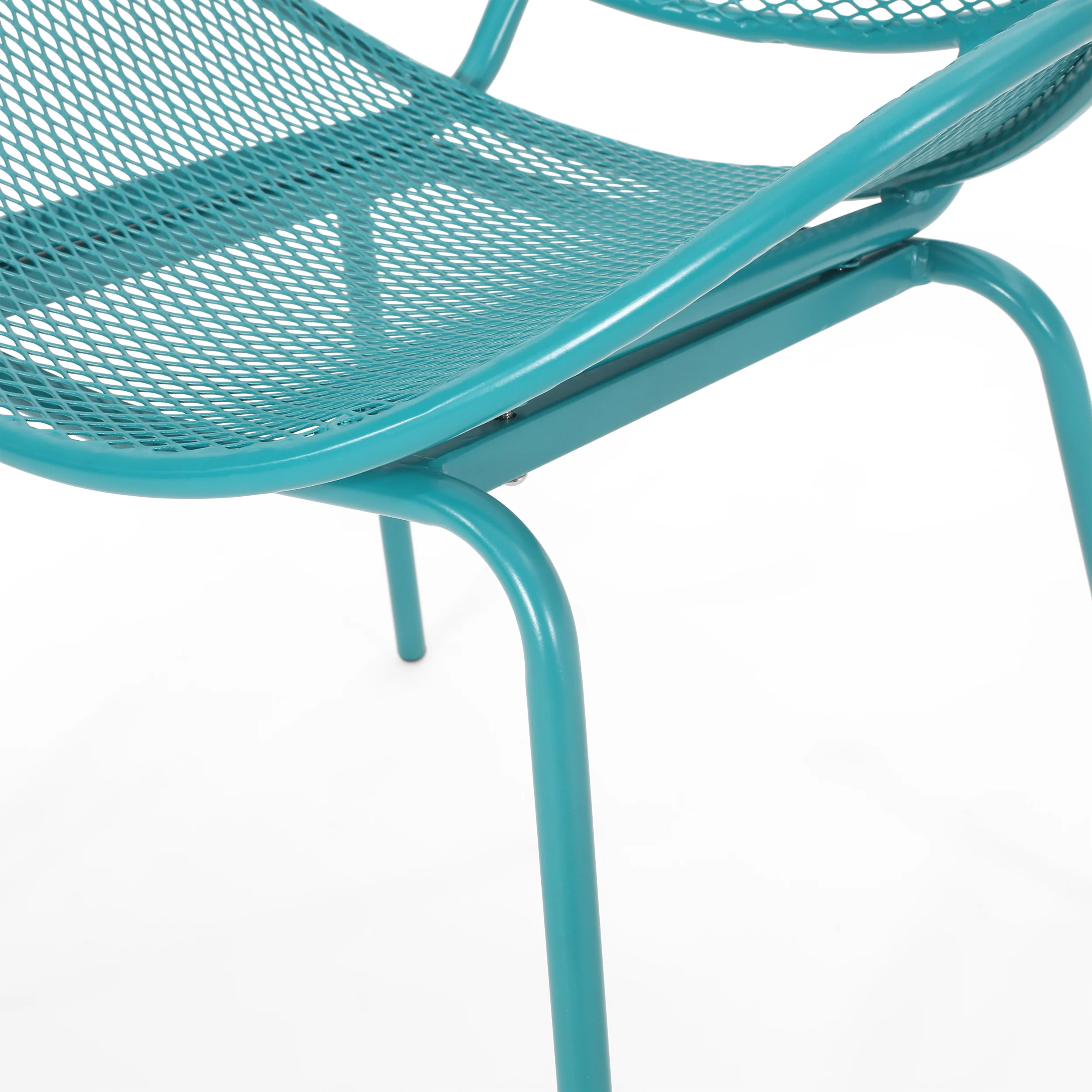 Jailynn Outdoor Modern 2 Seater Chat Set - furnishings