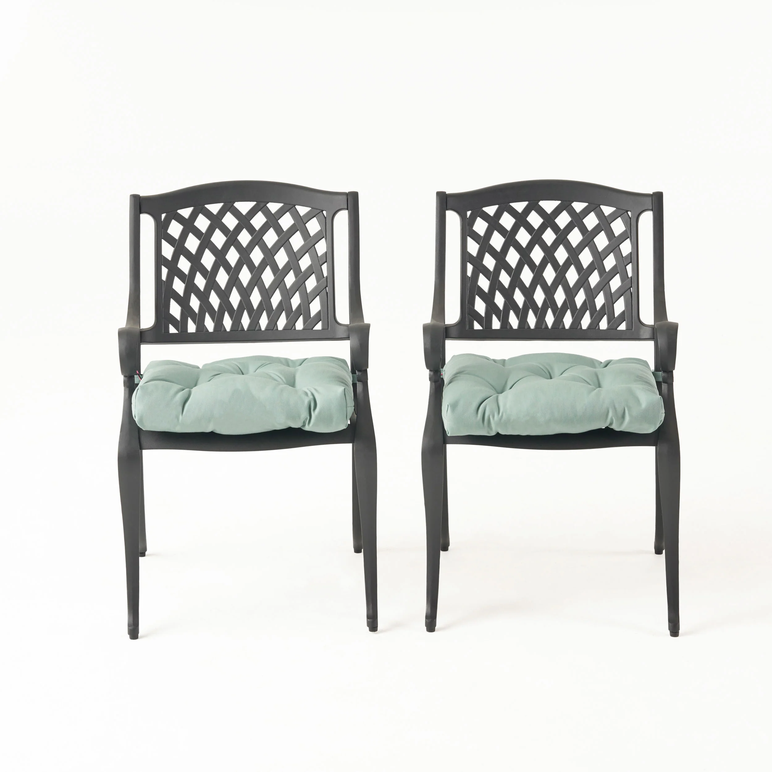 Allee Outdoor Dining Chair with Cushion (Set of 2) - furnishings