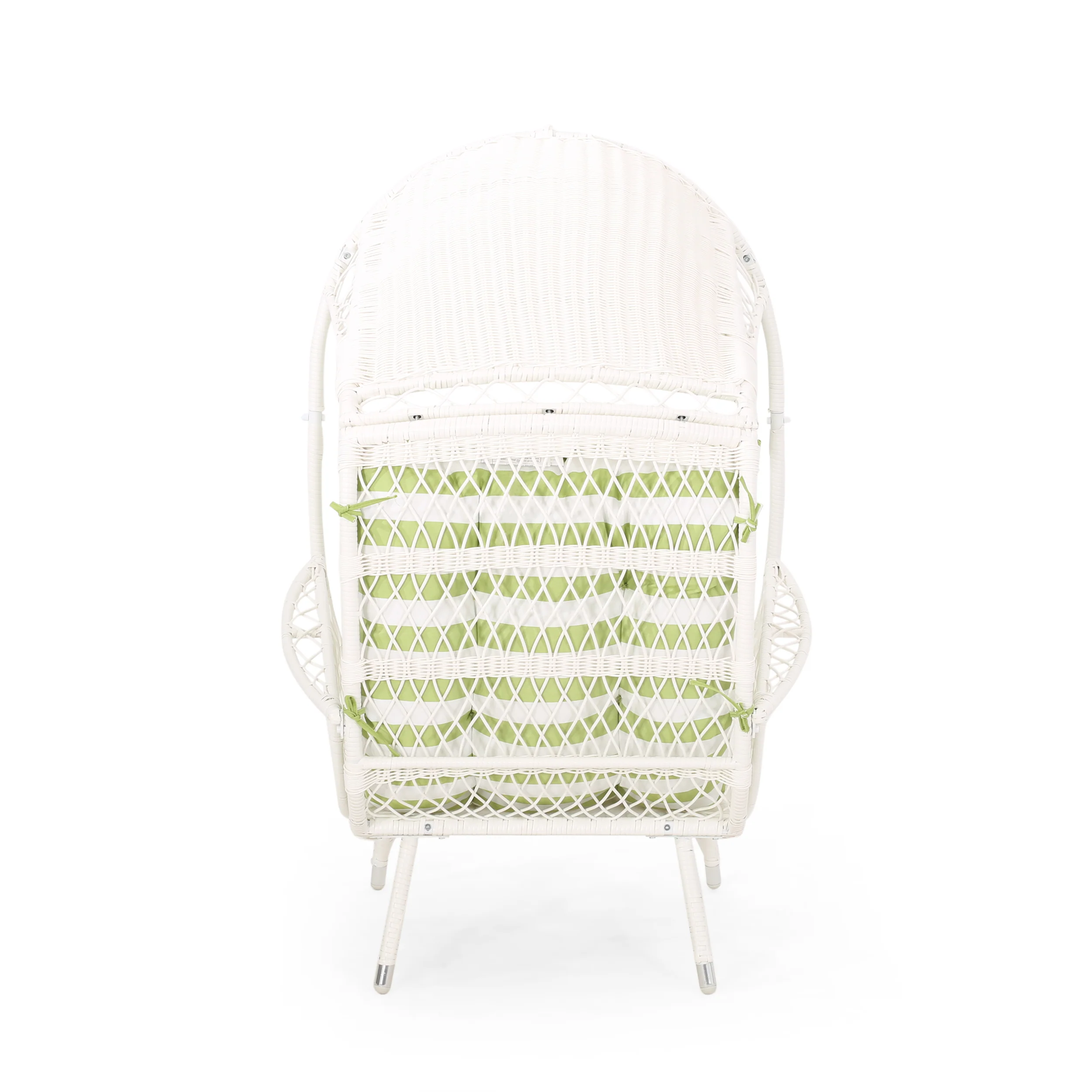 Primo Outdoor Wicker Freestanding Basket Chair - furnishings