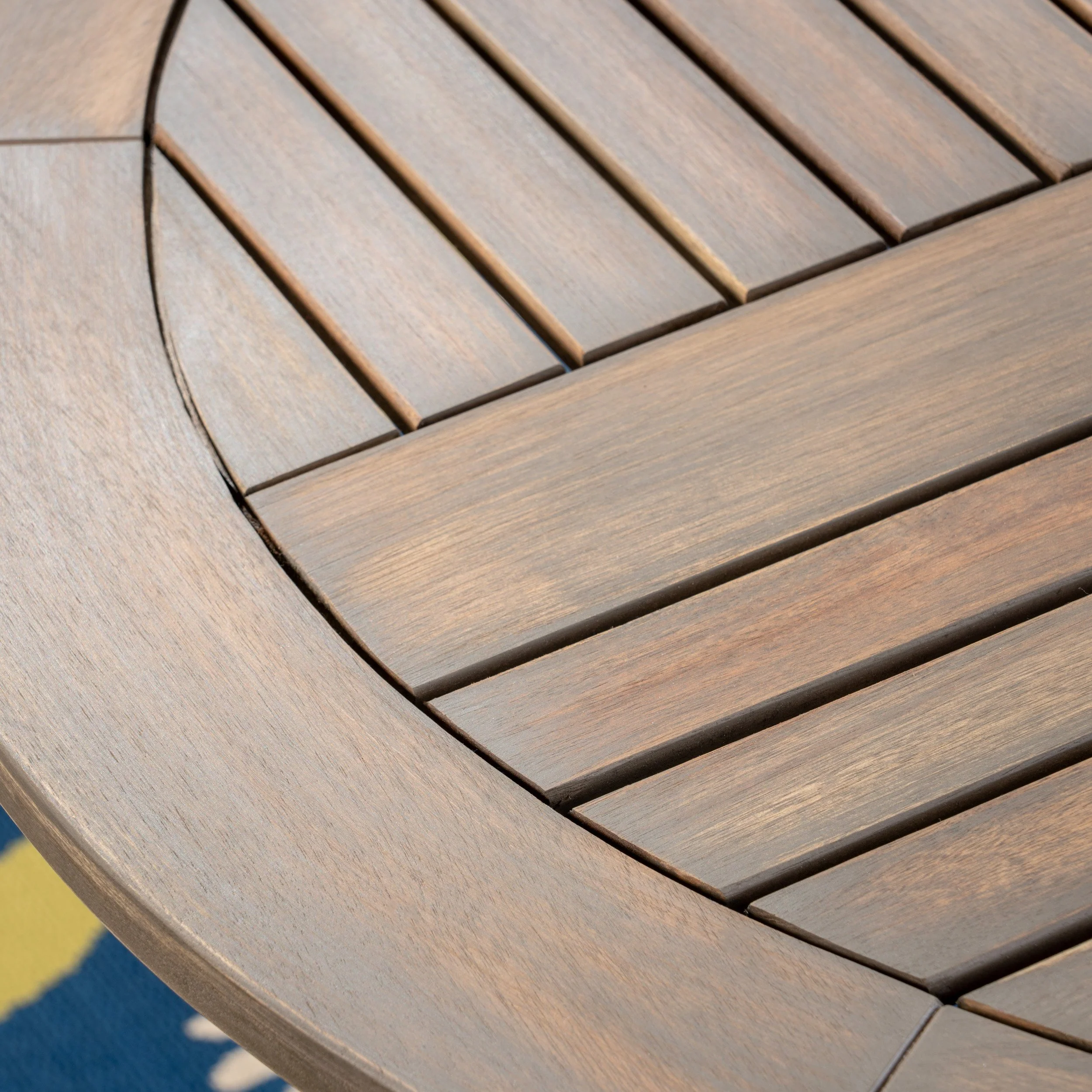Baia Outdoor 70-inch Oval Acacia Wood Dining Table - furnishings