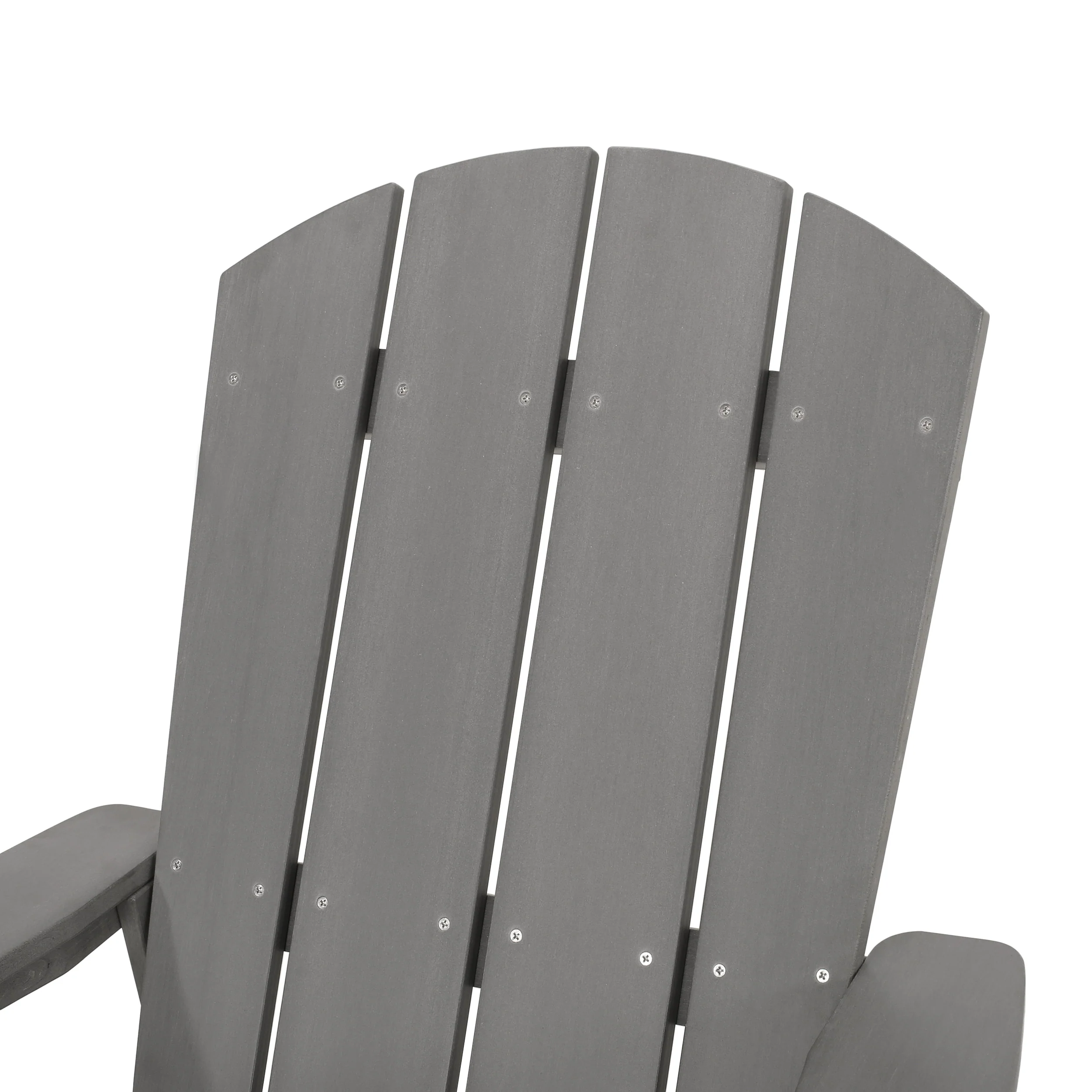 Anastasija Outdoor Faux Wood Adirondack Chair - furnishings