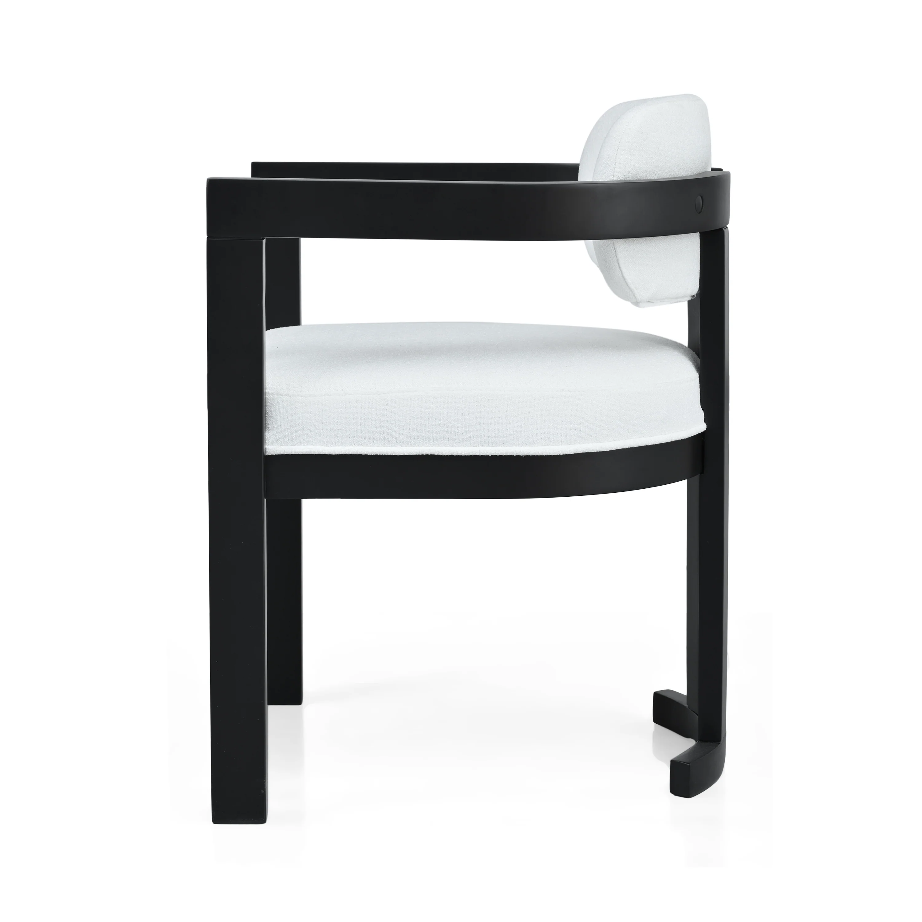 Elow Modern C-Shaped End Table - furnishings
