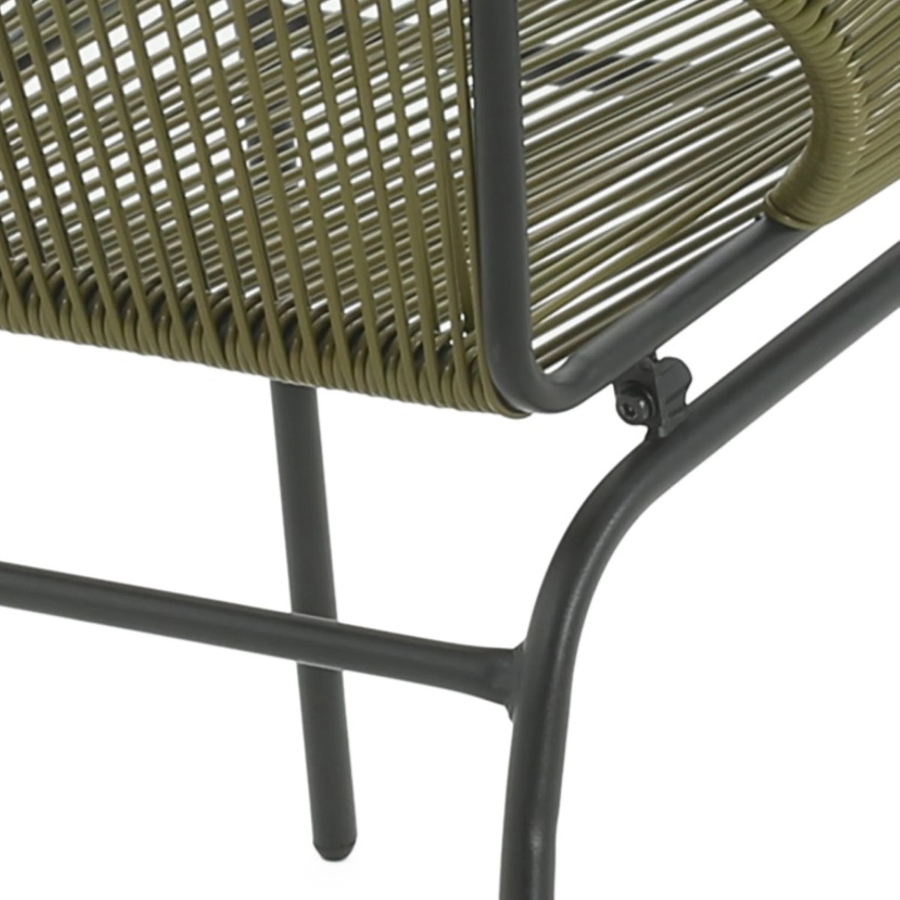 Carver Indoor & Outdoor Acapulco Weave Faux Rattan Club Chairs (Set of 2) - furnishings