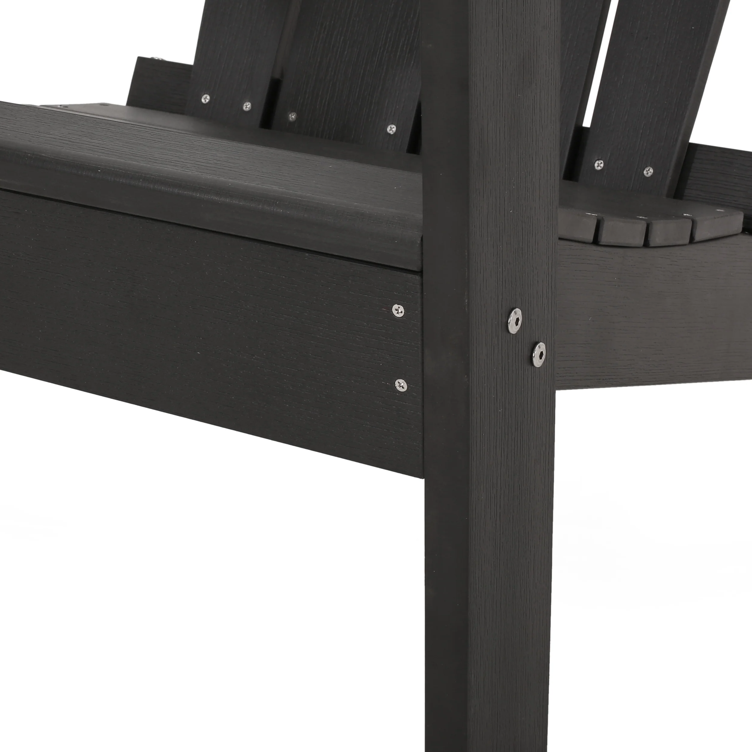 Anastasija Outdoor Faux Wood Adirondack Chair - furnishings