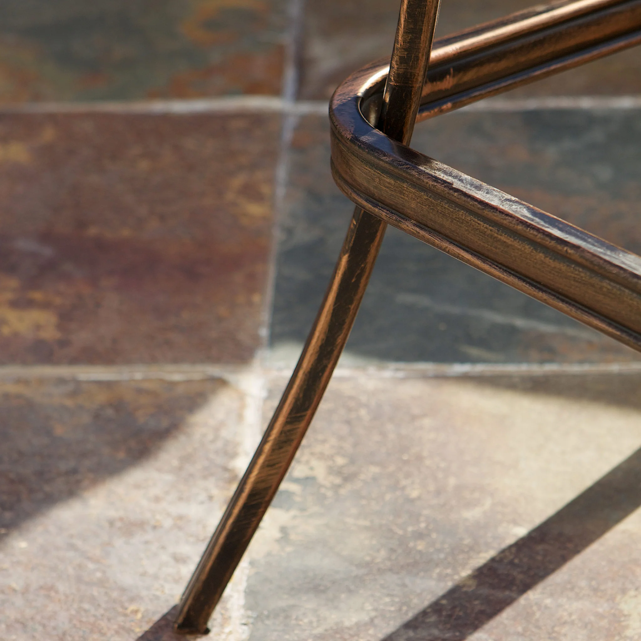 Sierra 30-Inch Outdoor Cast Aluminum Swivel Bar Stool w/ Cushion - furnishings