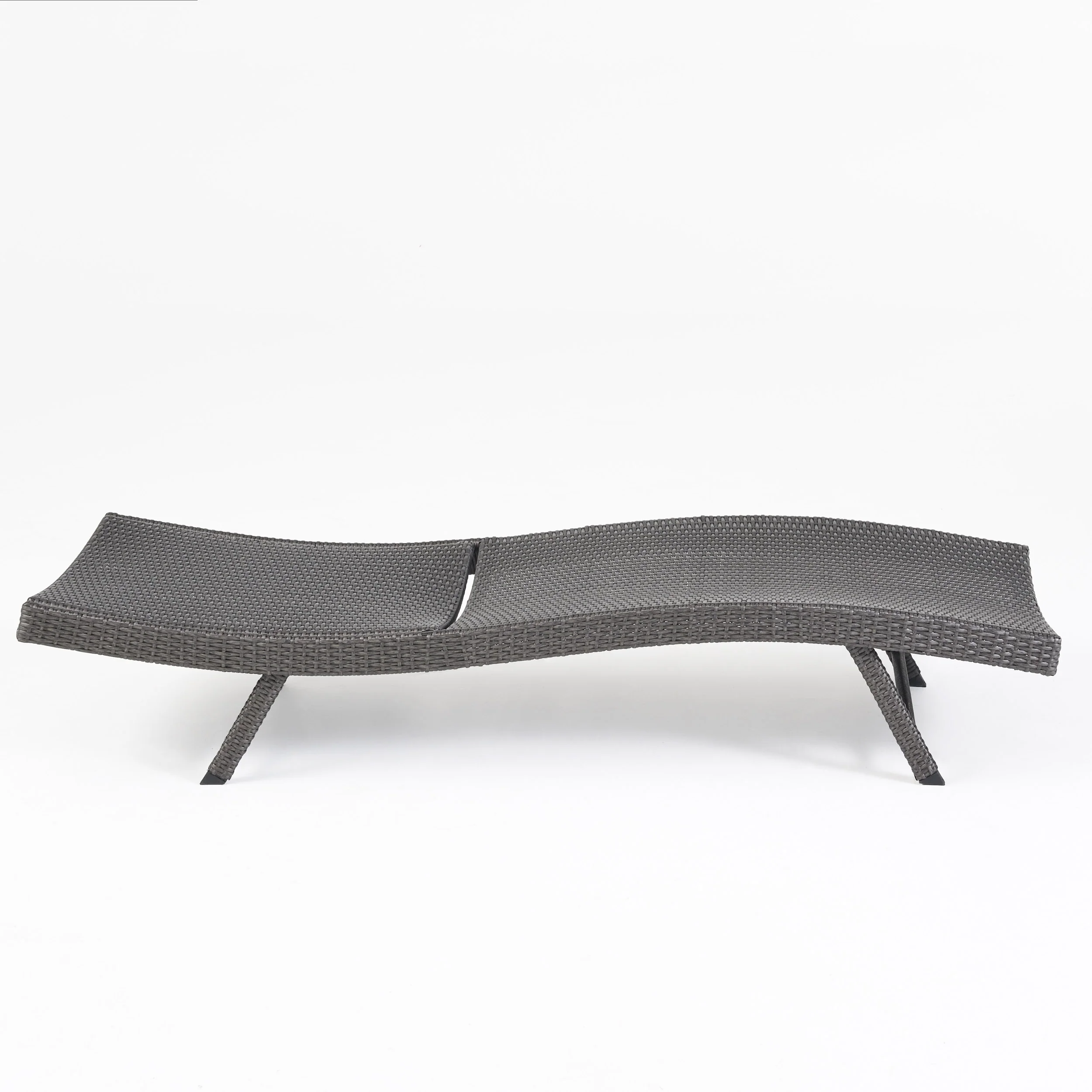 Eliana Outdoor 3 Piece Wicker Chaise Lounge Set - furnishings