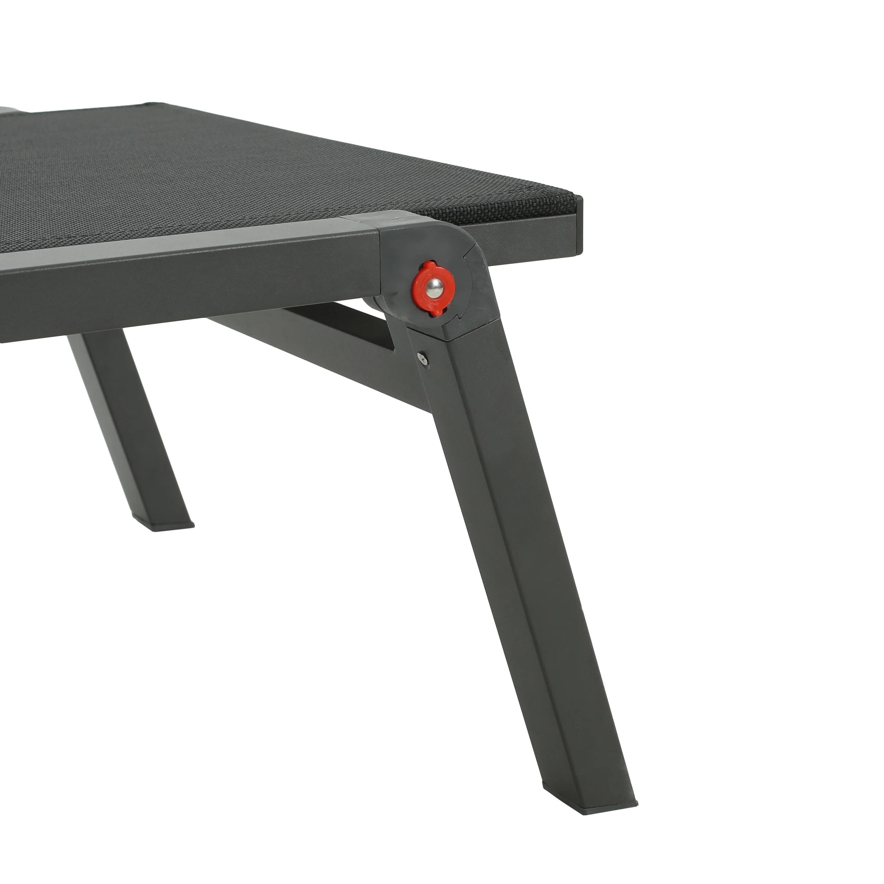 Savannah Outdoor Aluminum Folding Chaise Lounge, Set of 2 - furnishings