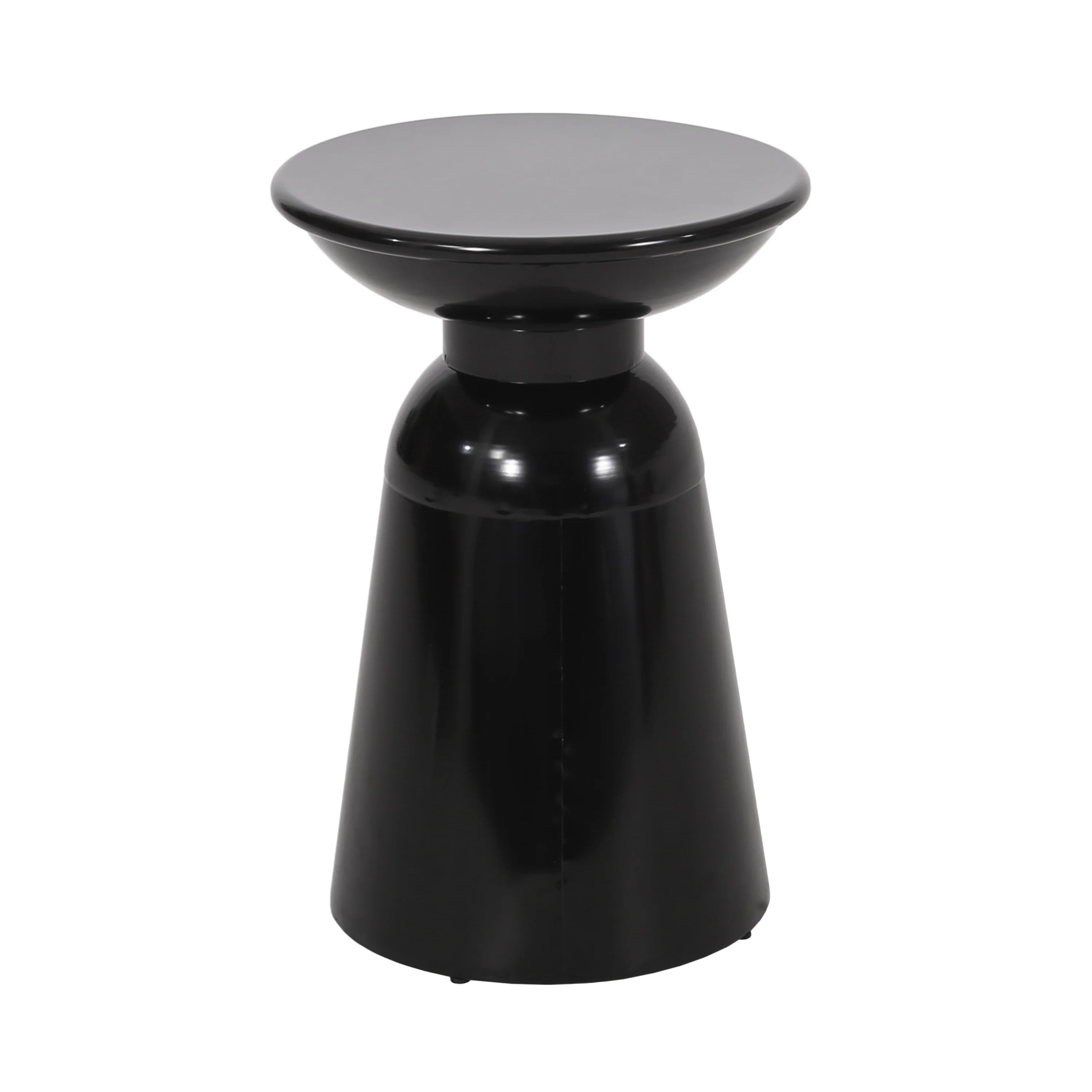 Soto Outdoor Metal Side Tables, Set of 2 - furnishings