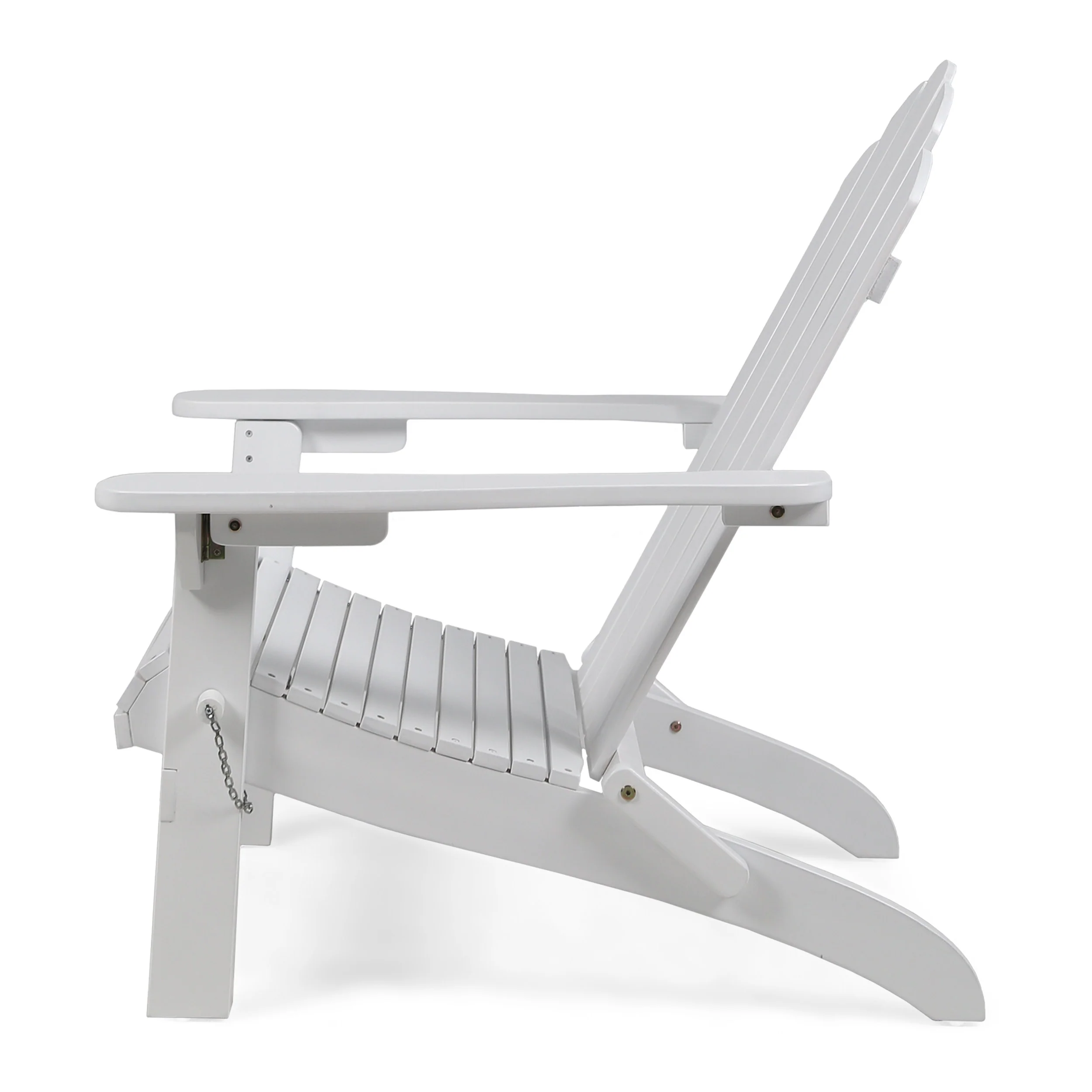 Cara Outdoor Acacia Wood Foldable Adirondack Chairs, Set of 2 - furnishings