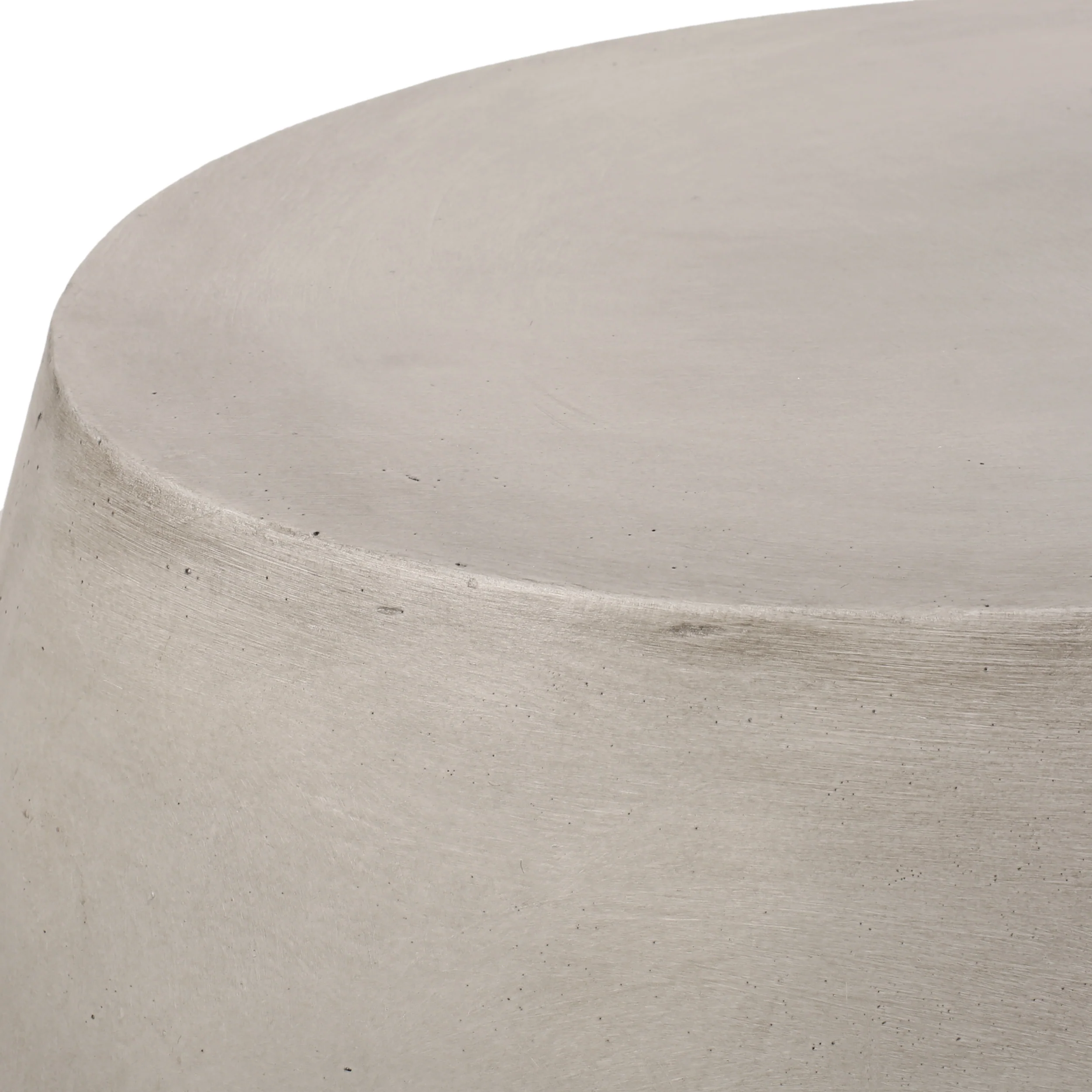 Eviee Outdoor Lightweight Concrete Side Table - furnishings