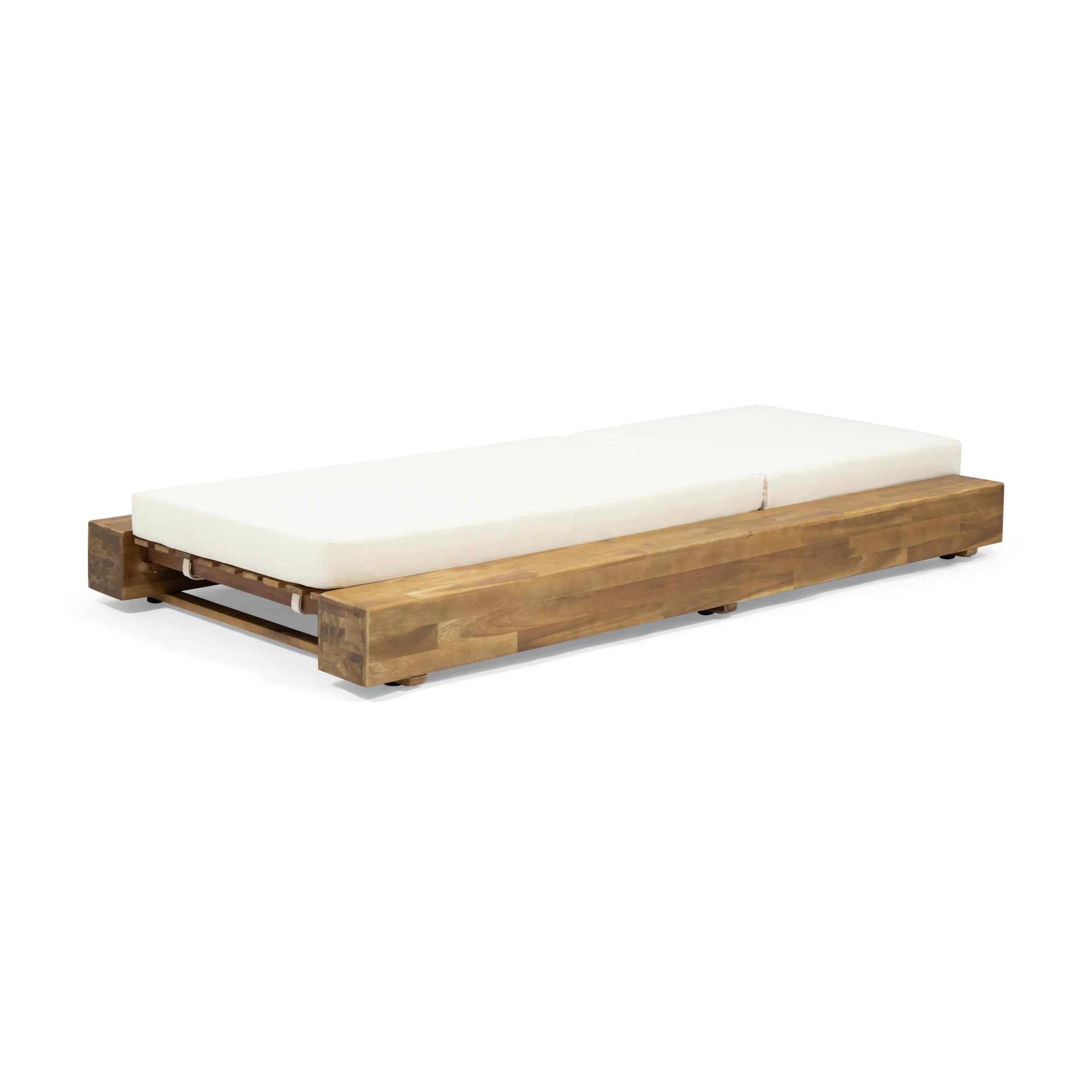 Stella Outdoor Acacia Wood Chaise Lounge and Cushion Sets (Set of 4) - furnishings