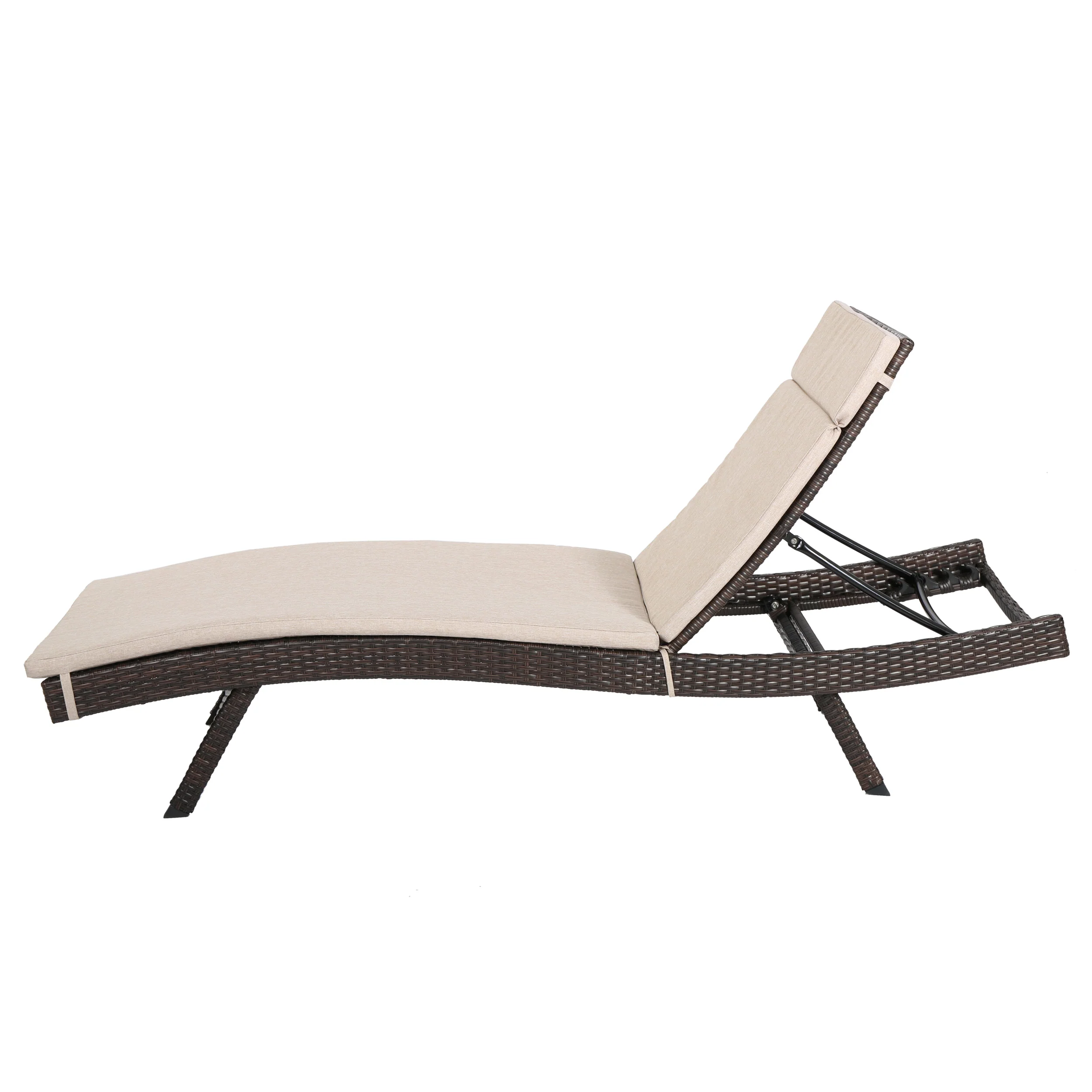 Lakeport Outdoor Adjustable Chaise Lounge Chairs w/ Cushions (set of 2) - furnishings