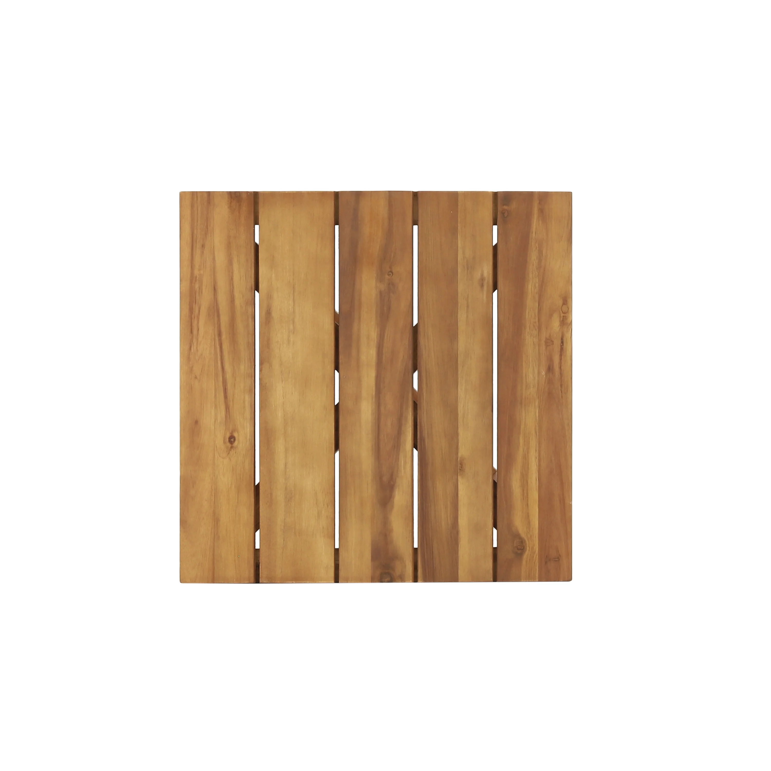 Hobbs Outdoor Acacia Wood Square Side Table, Teak - furnishings
