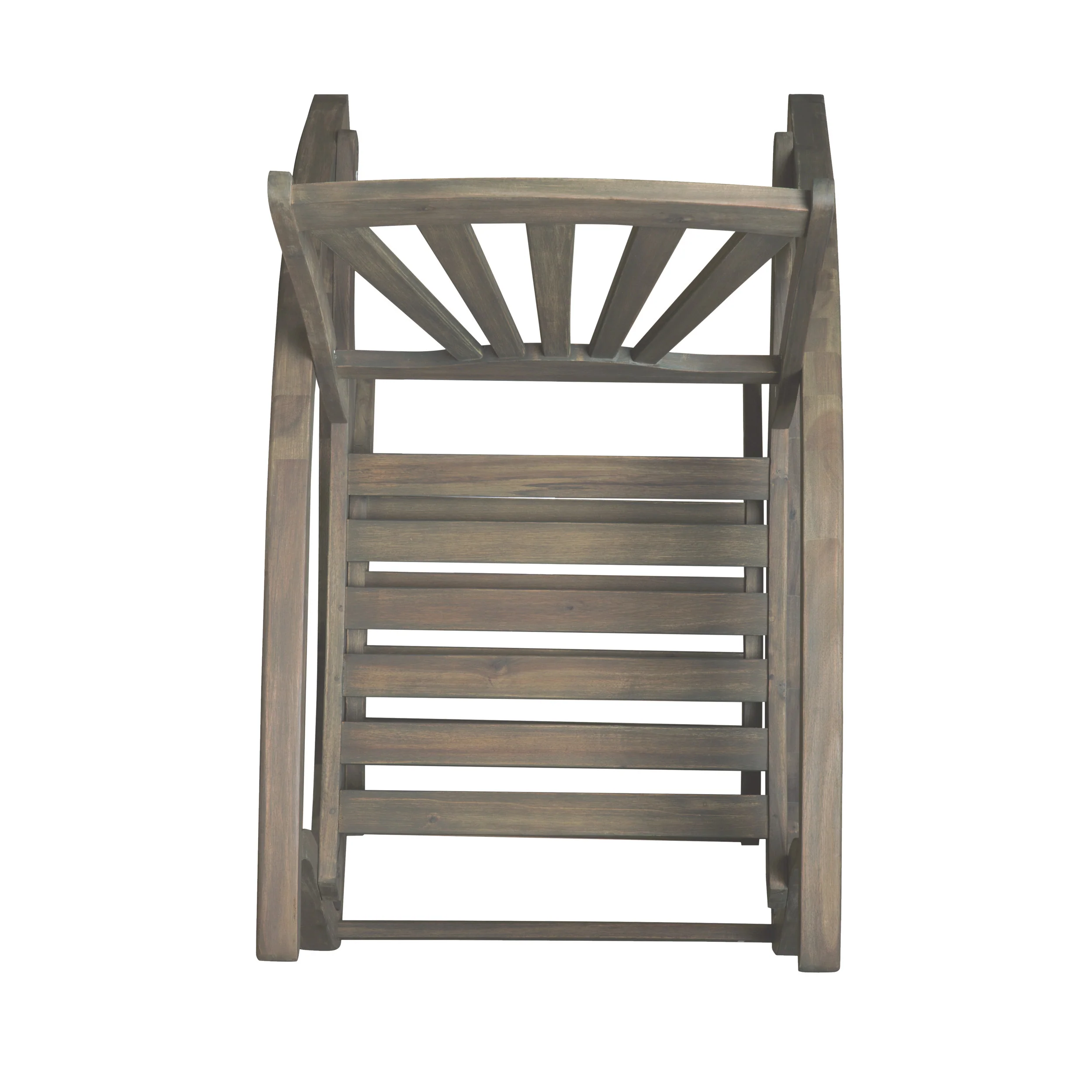 Kelsey Outdoor Acacia Wood Rocking Chair with Footrest - furnishings
