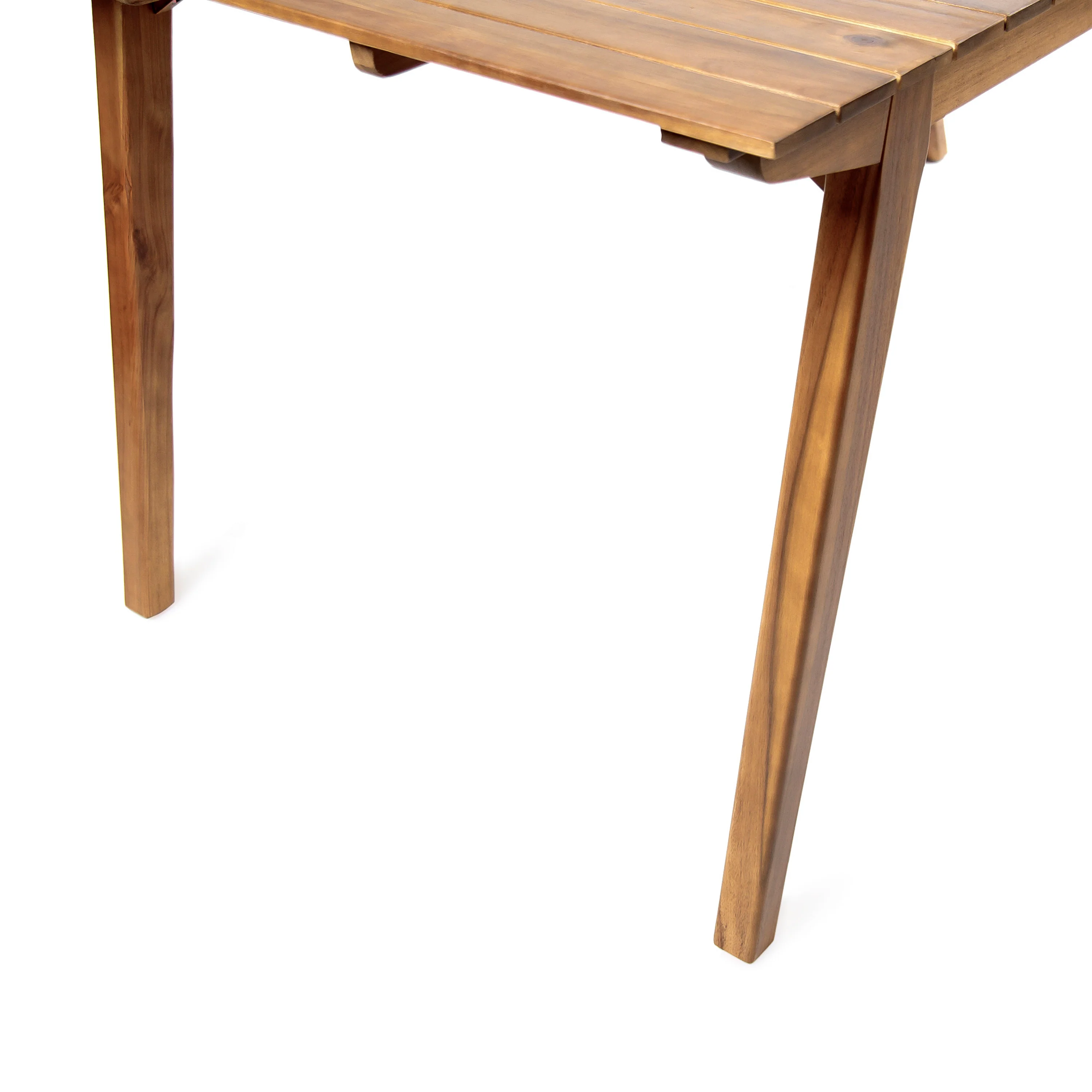 Sere Indoor Farmhouse Cottage Teak Finished Acacia Wood Dining Table - furnishings