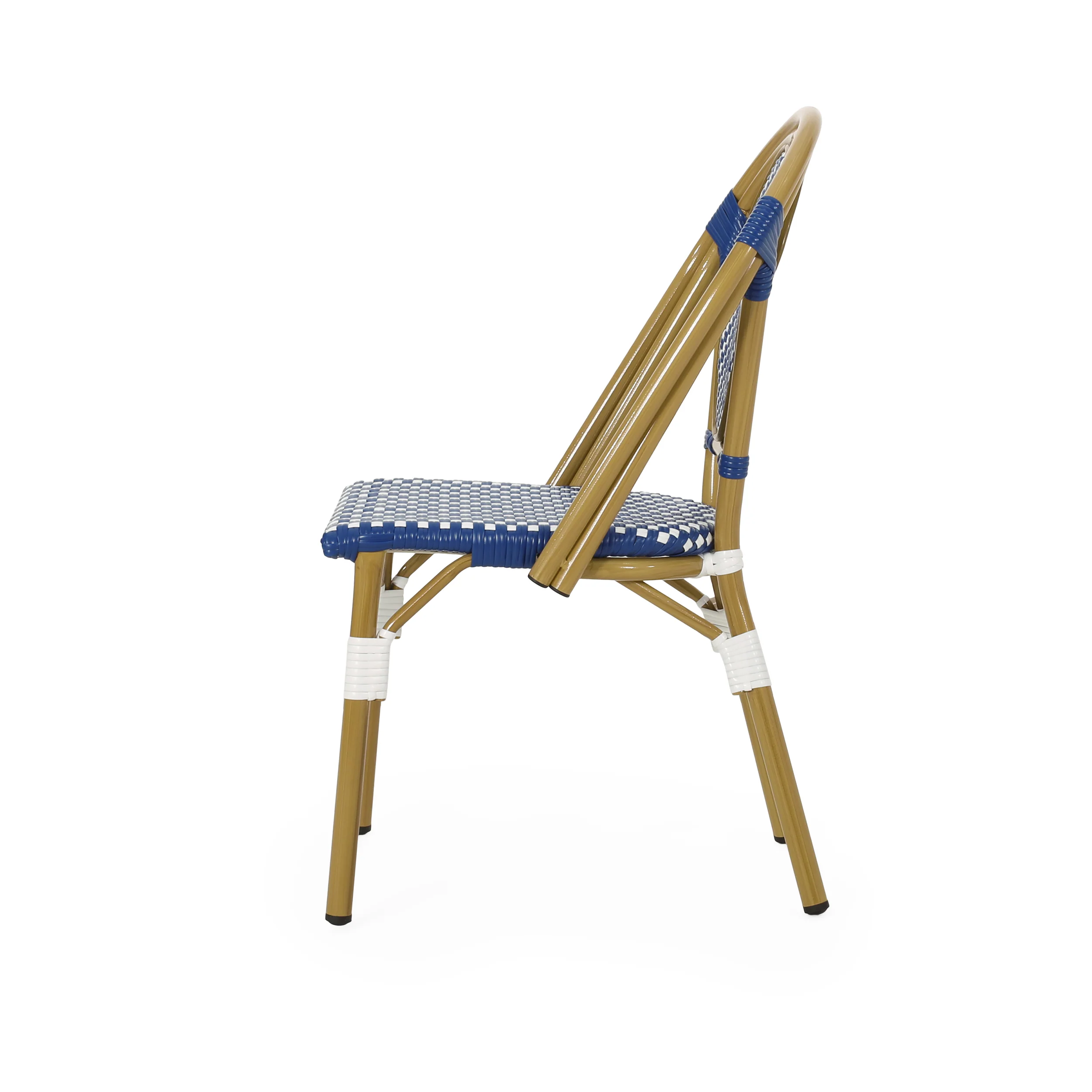 Kazaria Outdoor French Bistro Chairs (Set of 4) - furnishings