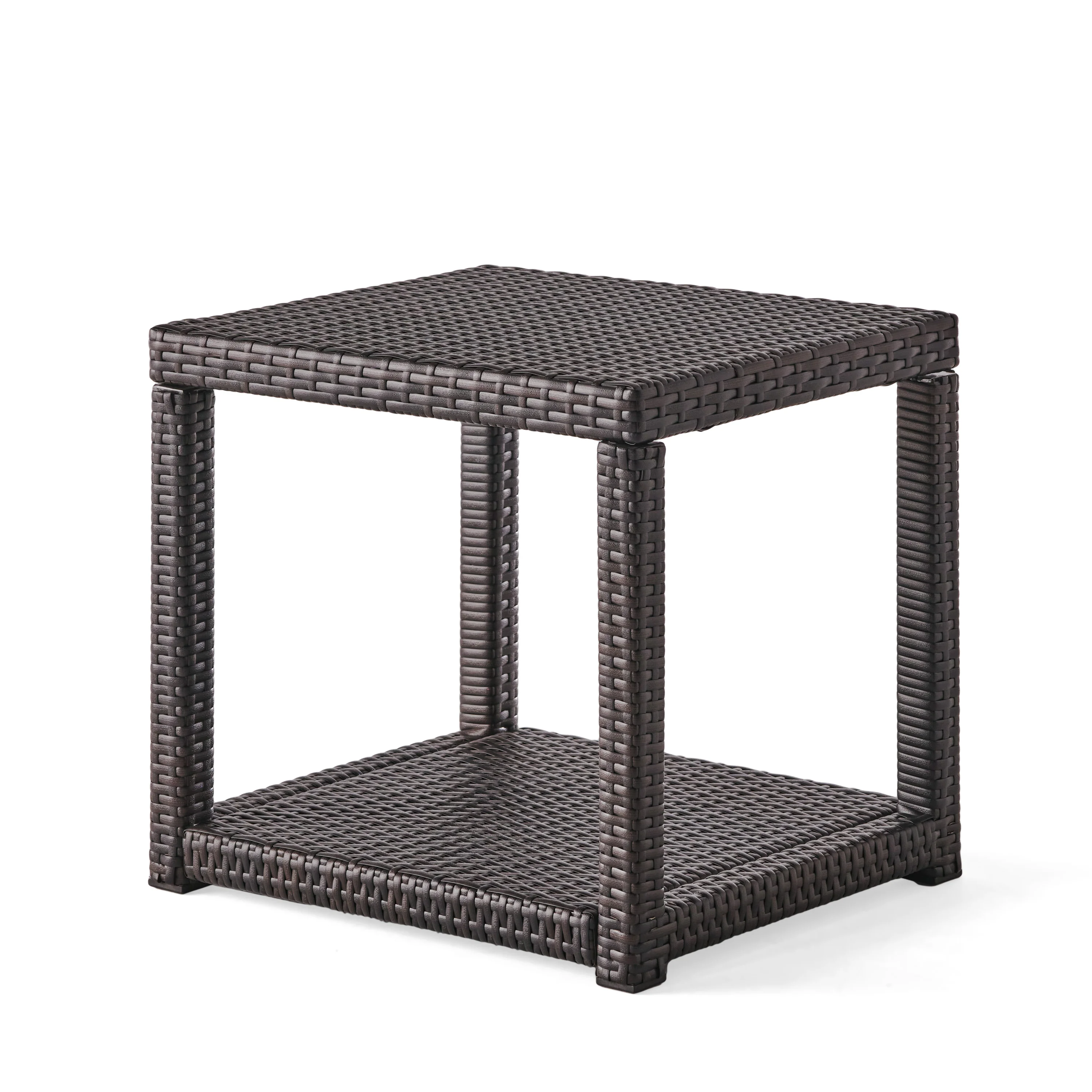 Palawan Outdoor Wicker Accent Table - furnishings