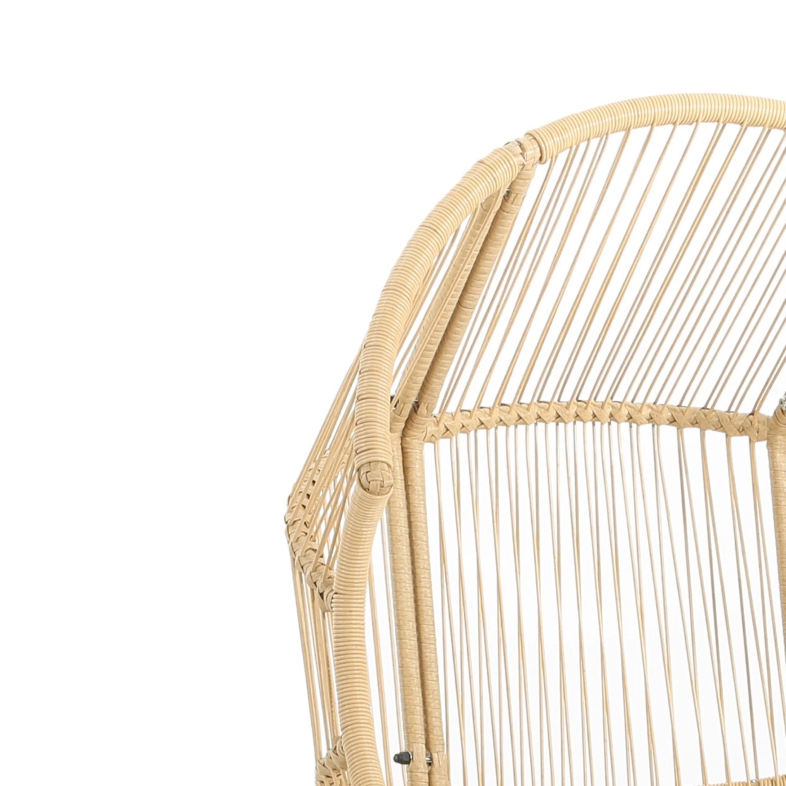 Paloma Outdoor Wicker Gliding Chair - furnishings