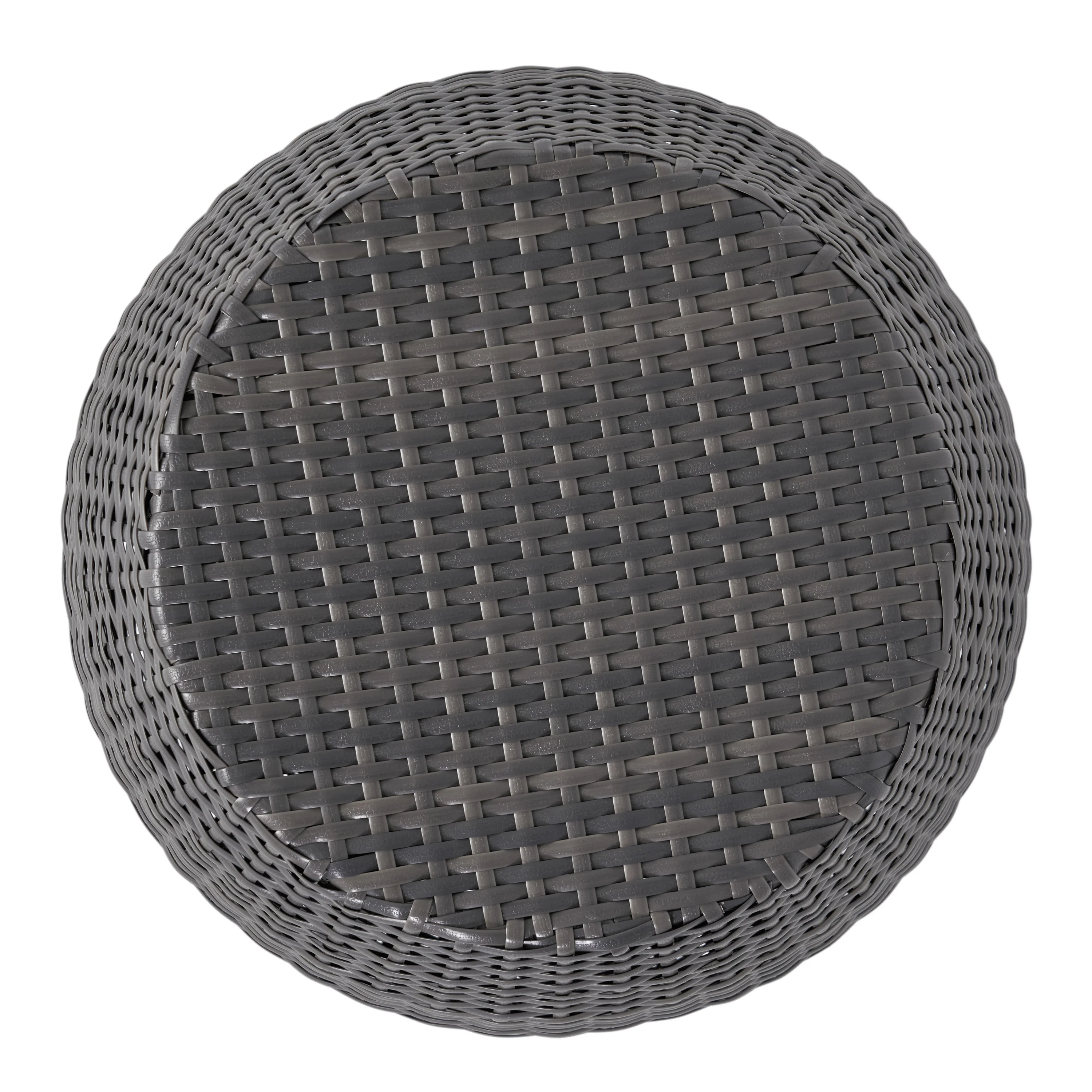 Colburn Outdoor Wicker 14.00-inch Barrel Side Table - furnishings