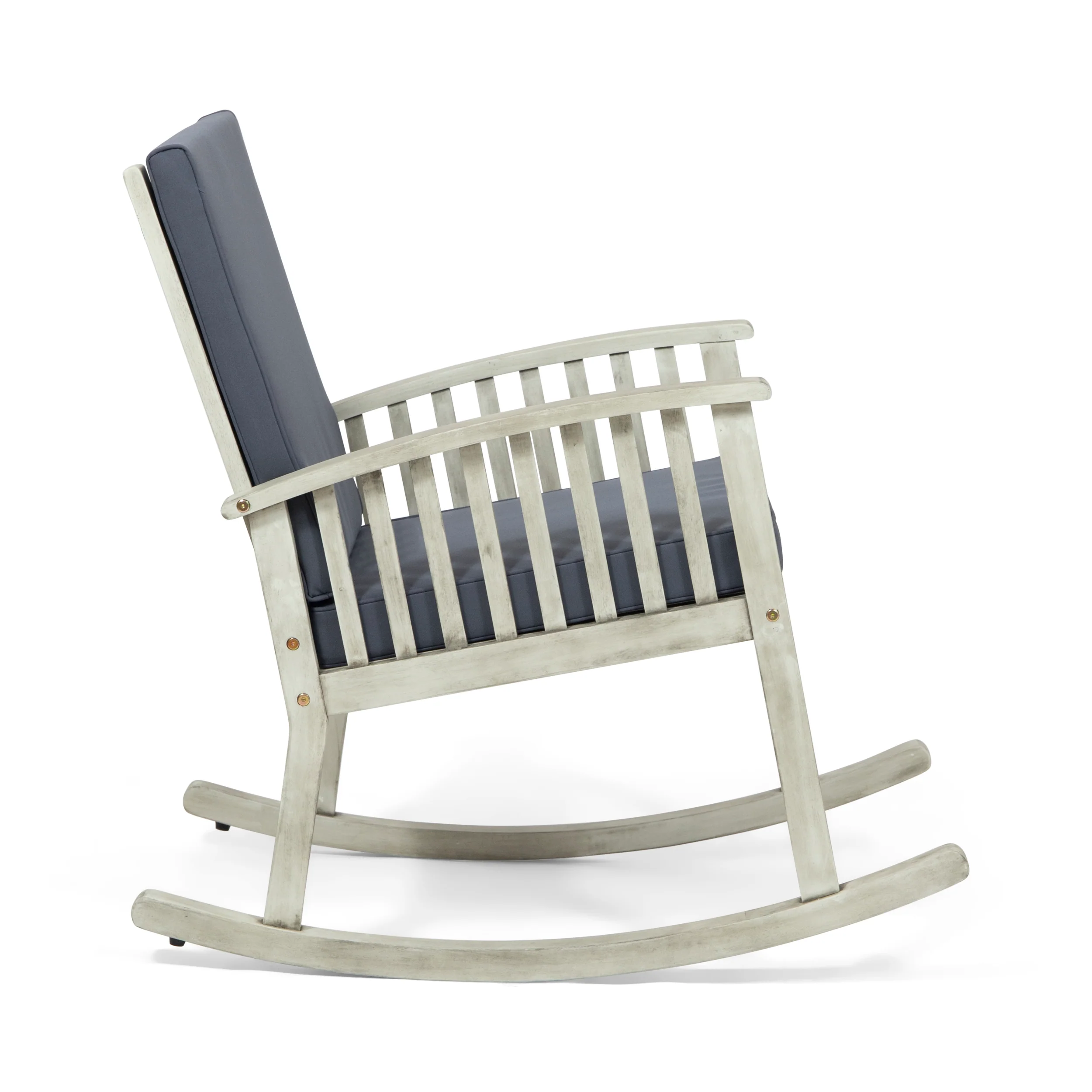 Audrey Outdoor Acacia Wood Rocking Chair - furnishings
