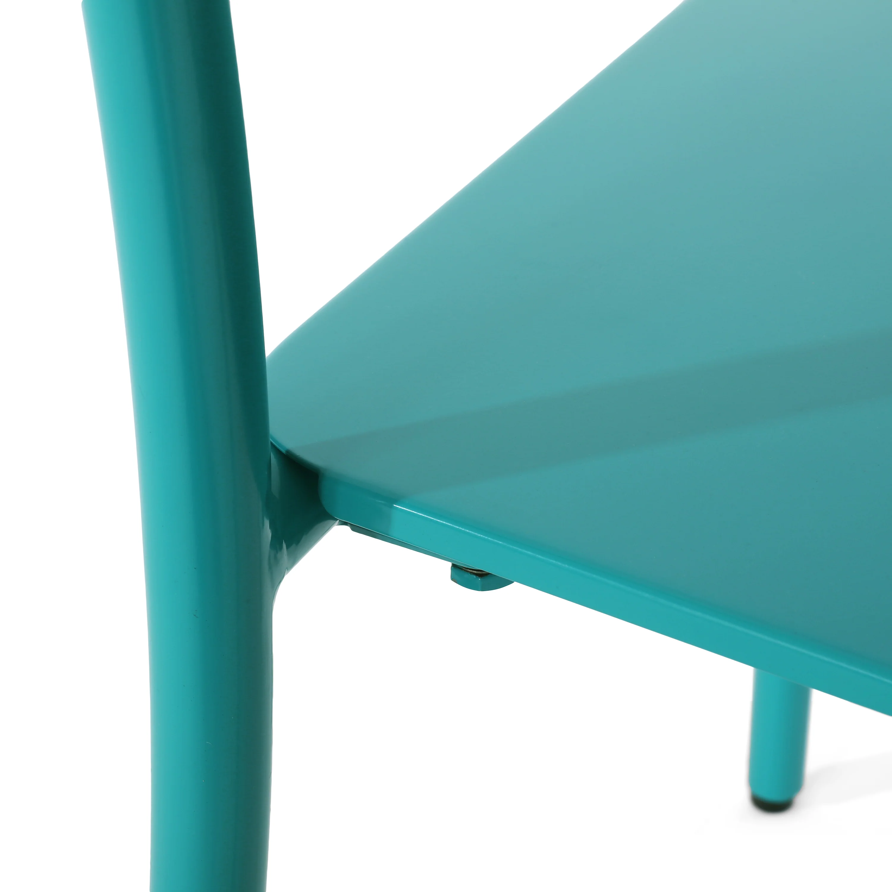 Larissa Outdoor Iron Bistro Set - furnishings