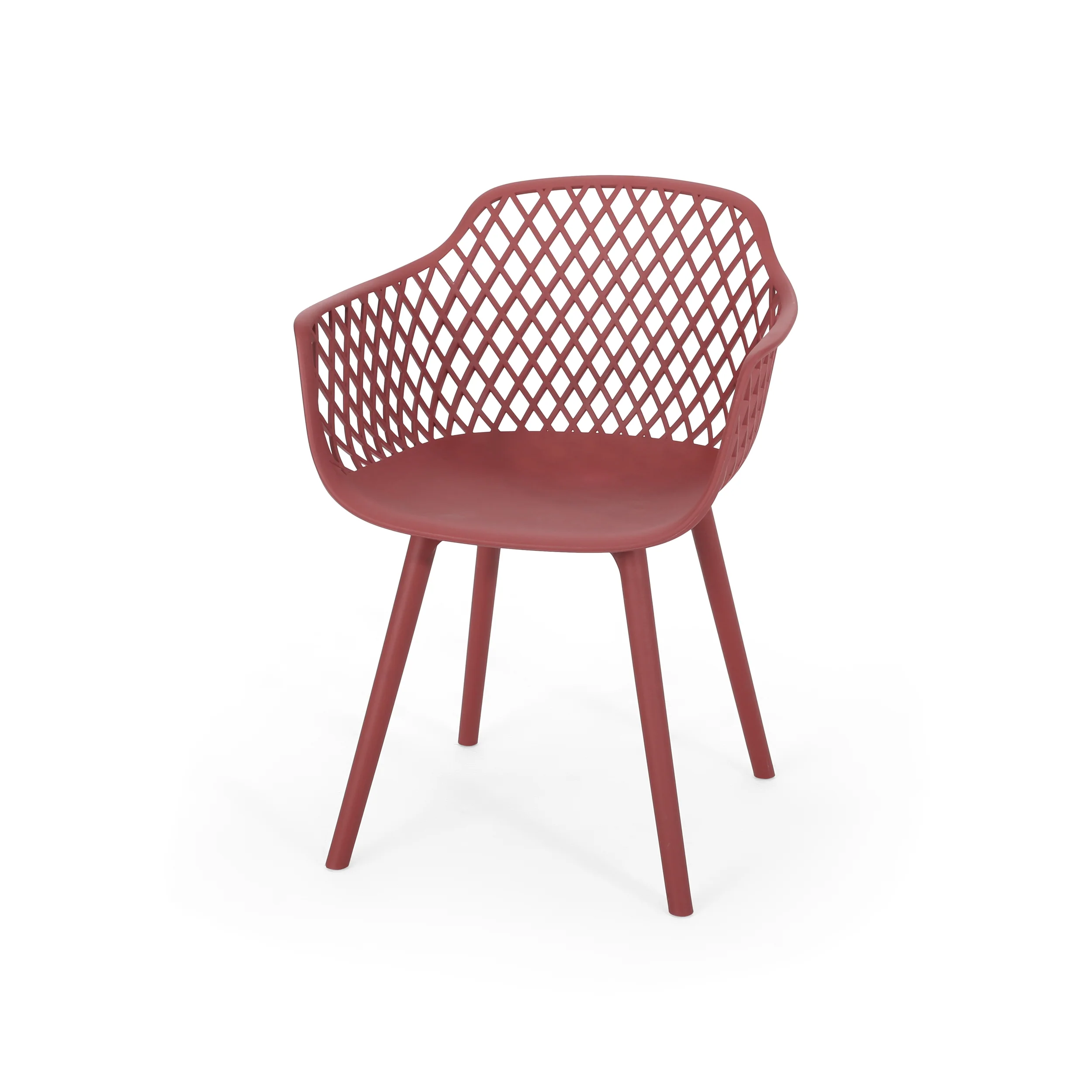 Tate Outdoor Modern Dining Chair (Set of 4) - furnishings