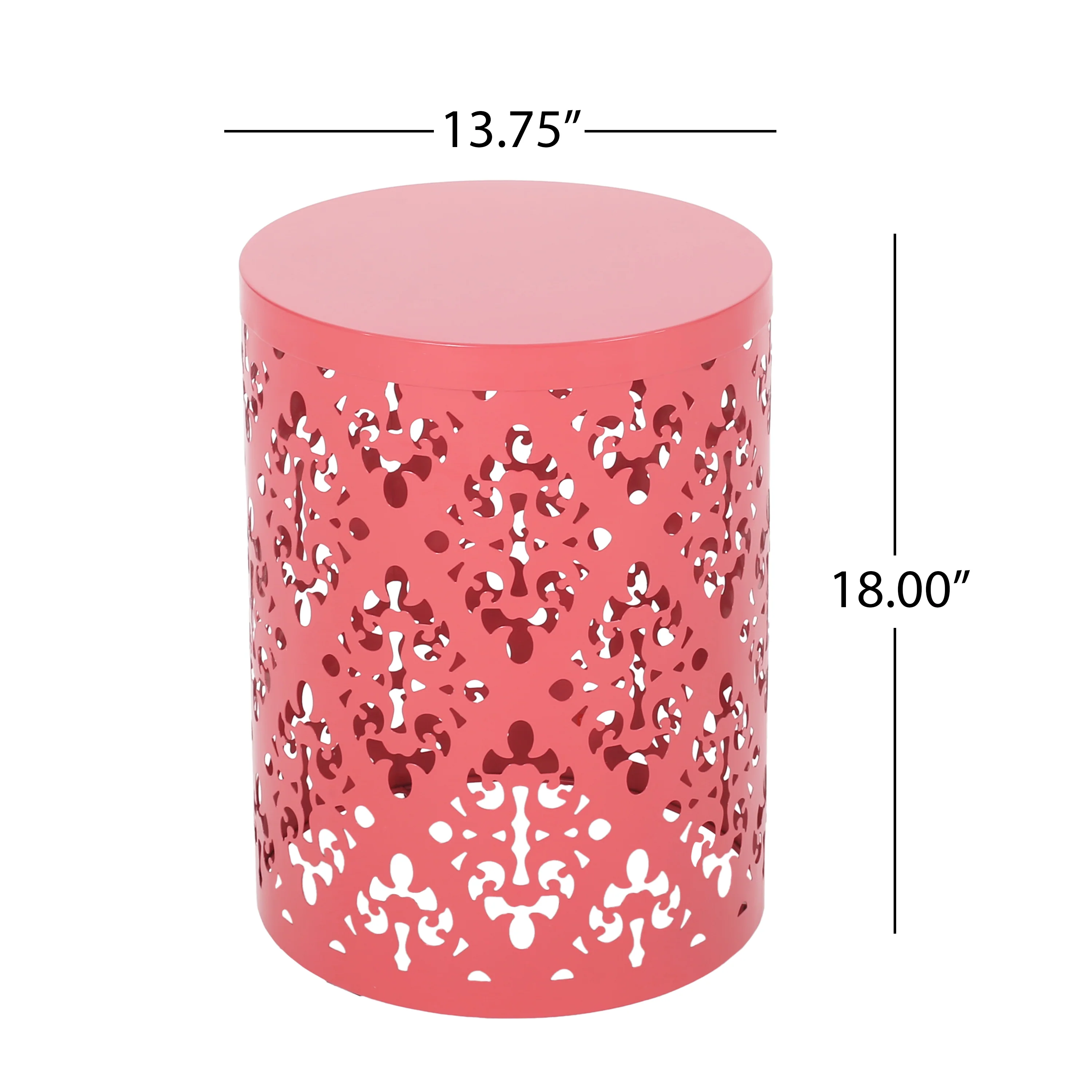 Verdugo Outdoor Metal Side Table - furnishings