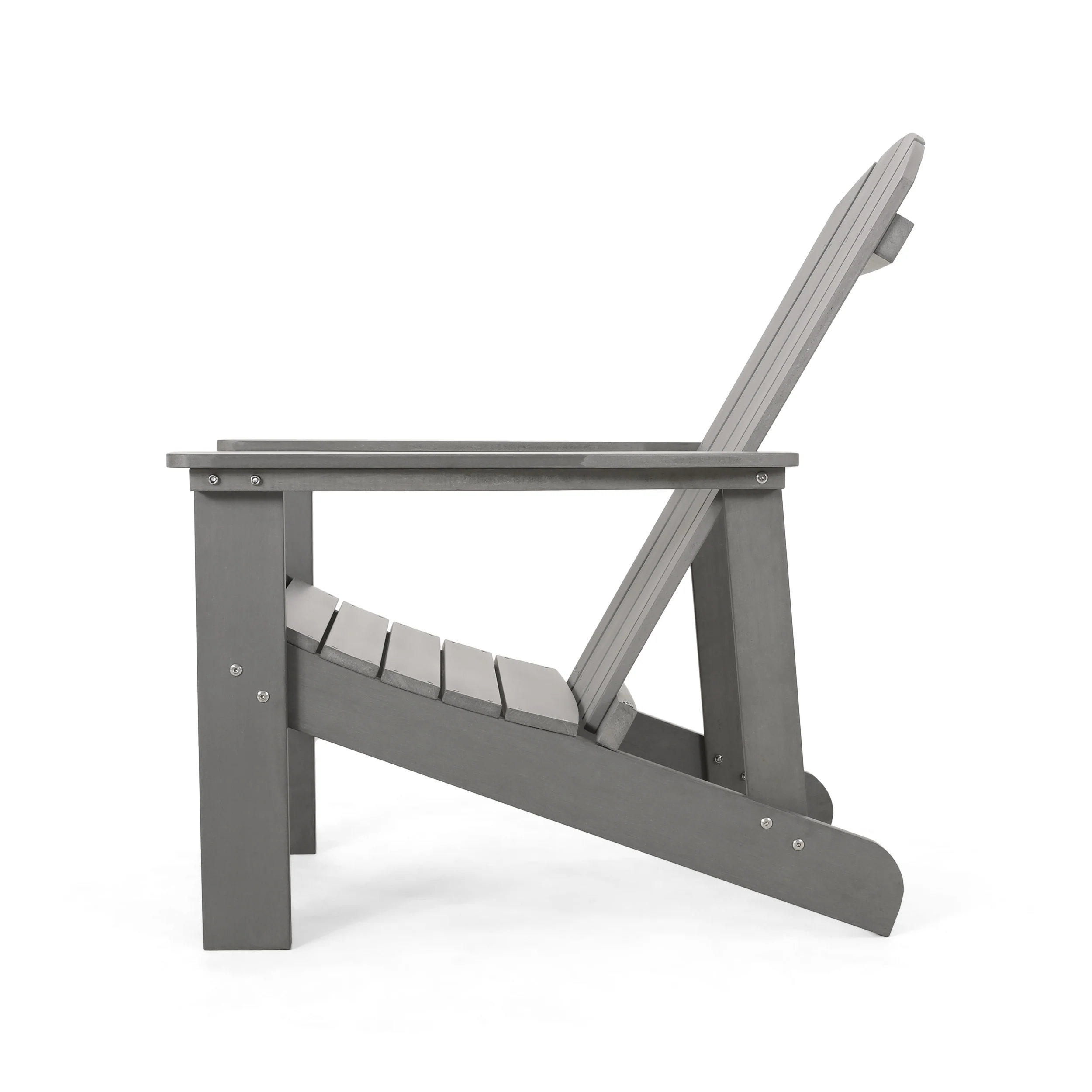 Anastasija Outdoor Faux Wood Adirondack Chair - furnishings