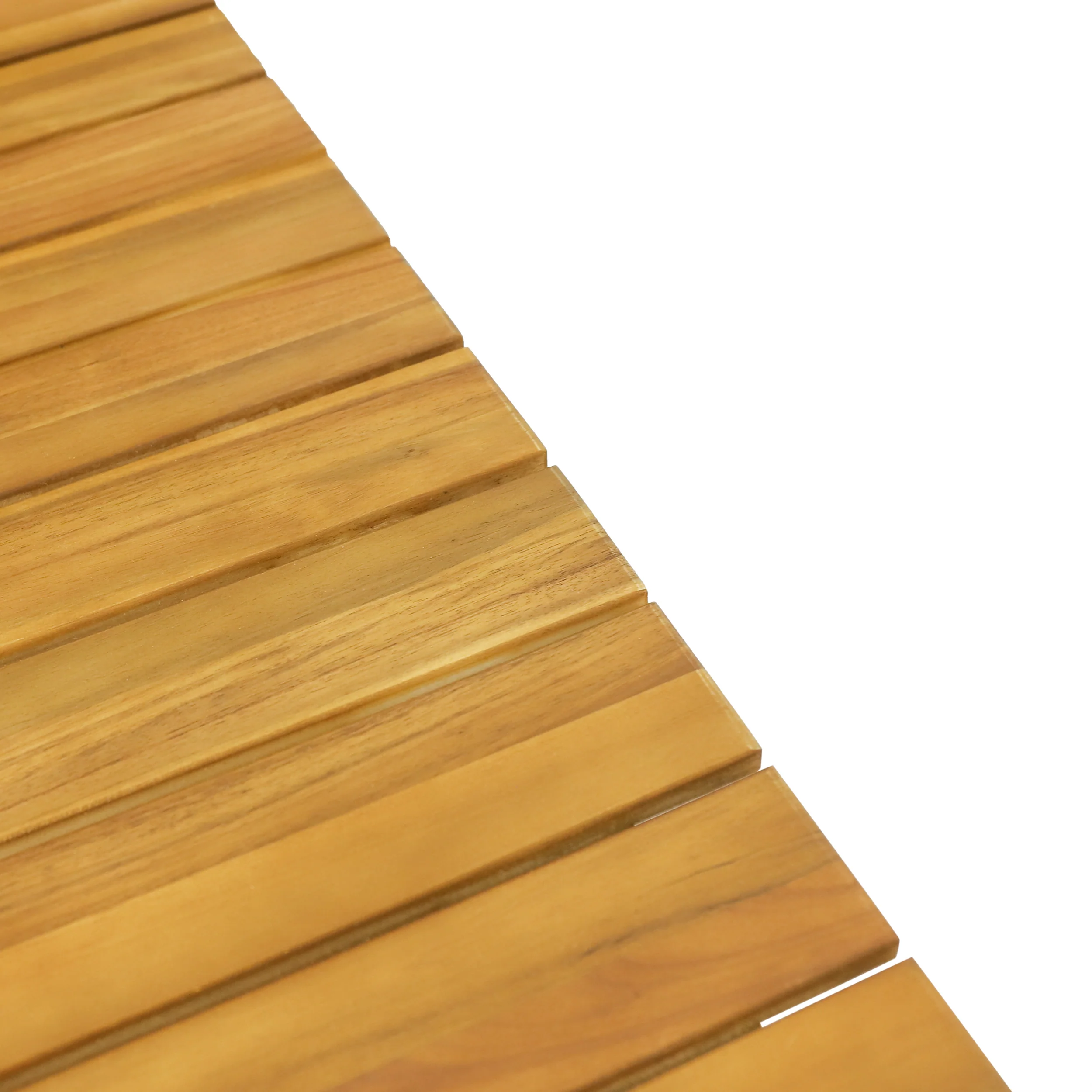 Tavish Outdoor Rustic Acacia Wood Dining Table - furnishings