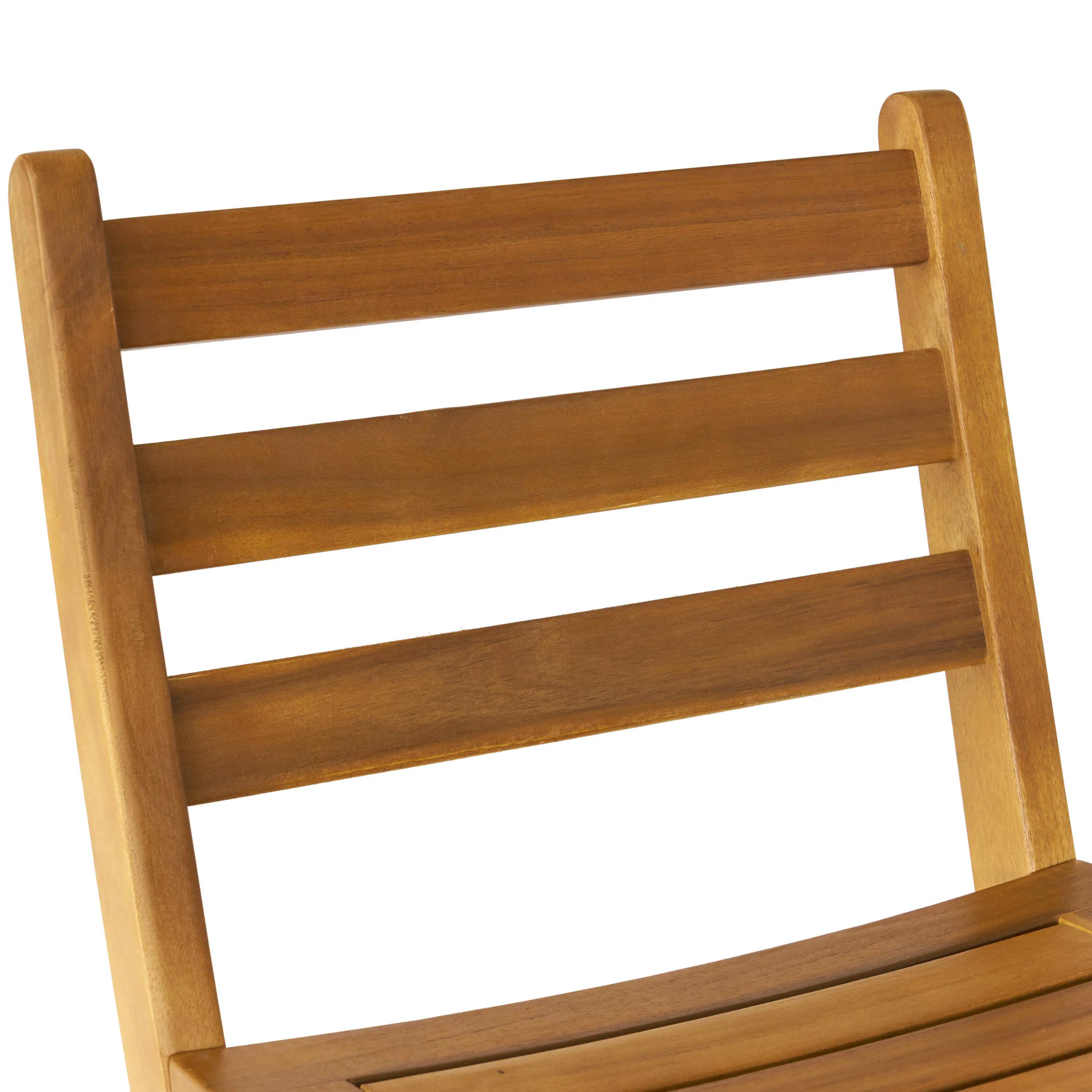 Atlantic Outdoor 30-Inch Foldable Acacia Wood Bar Stool - furnishings