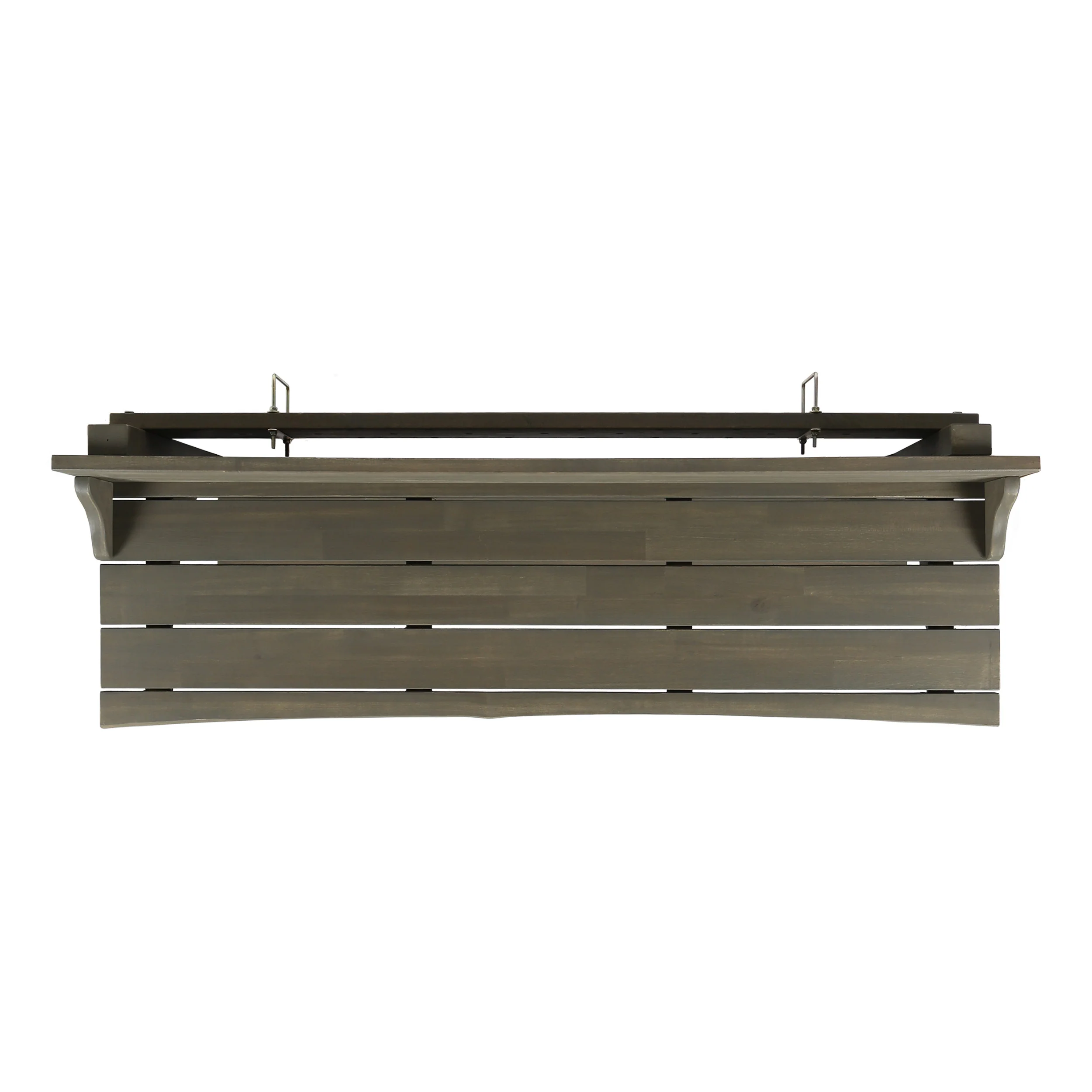 Pensacola Outdoor 3 Piece Acacia Wood Balcony Bar Set - furnishings