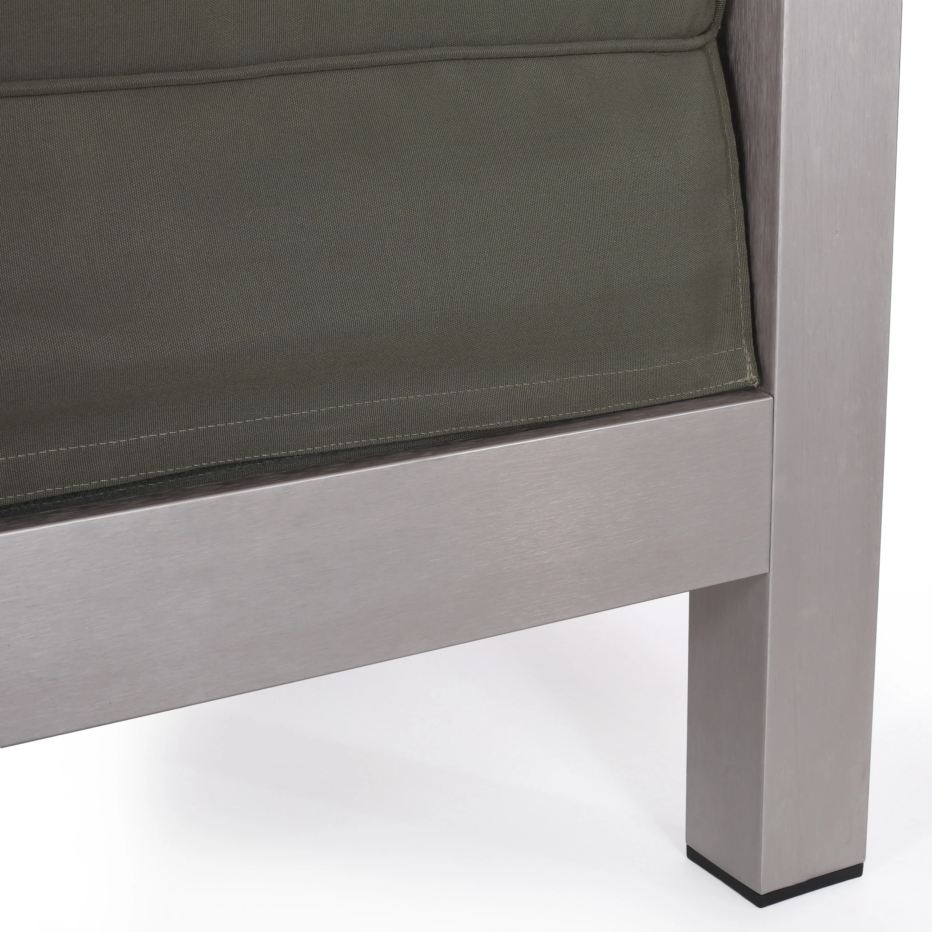Booth Outdoor Aluminum Club Chairs - furnishings