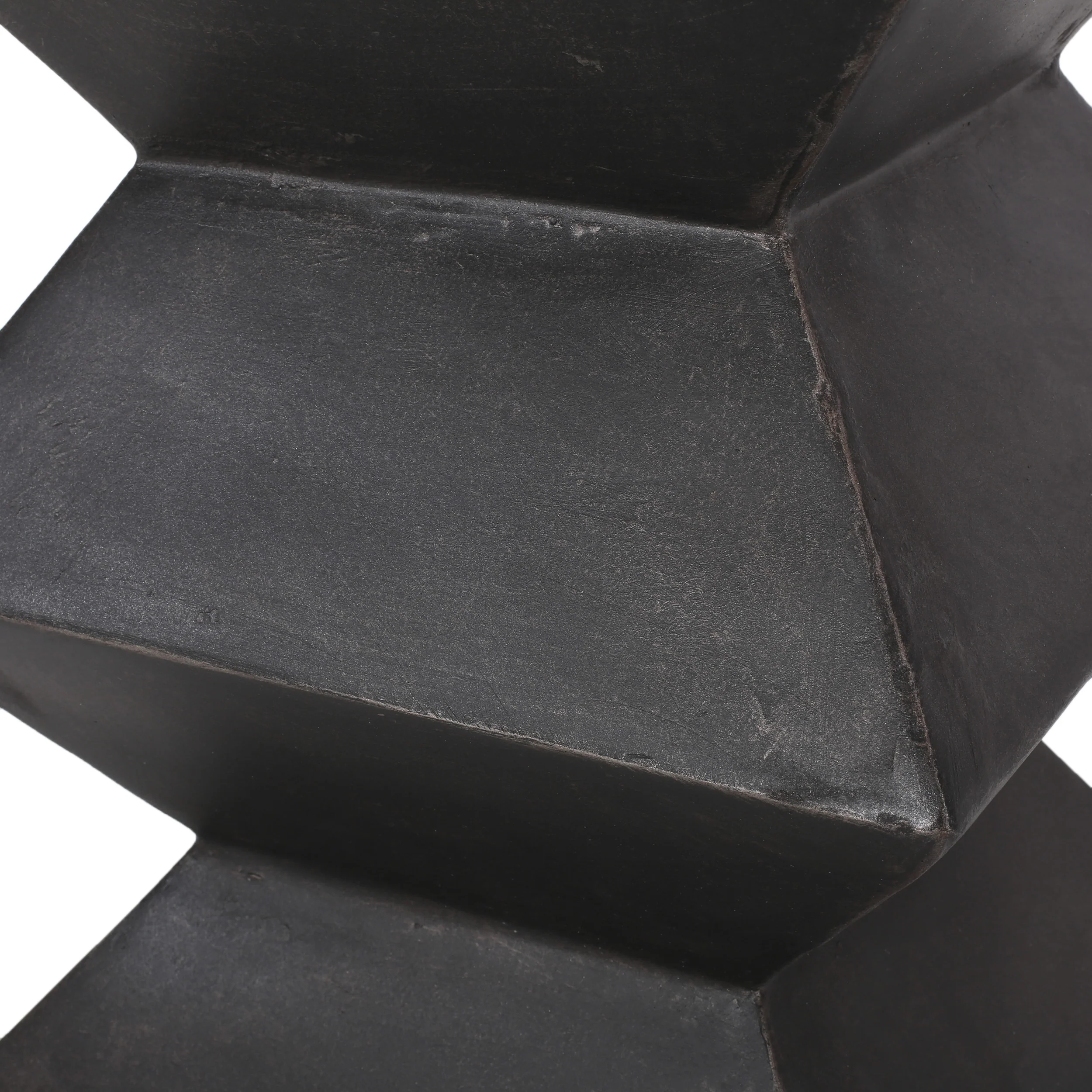 Chellis Outdoor Lightweight Concrete Side Table, Antique Copper - furnishings