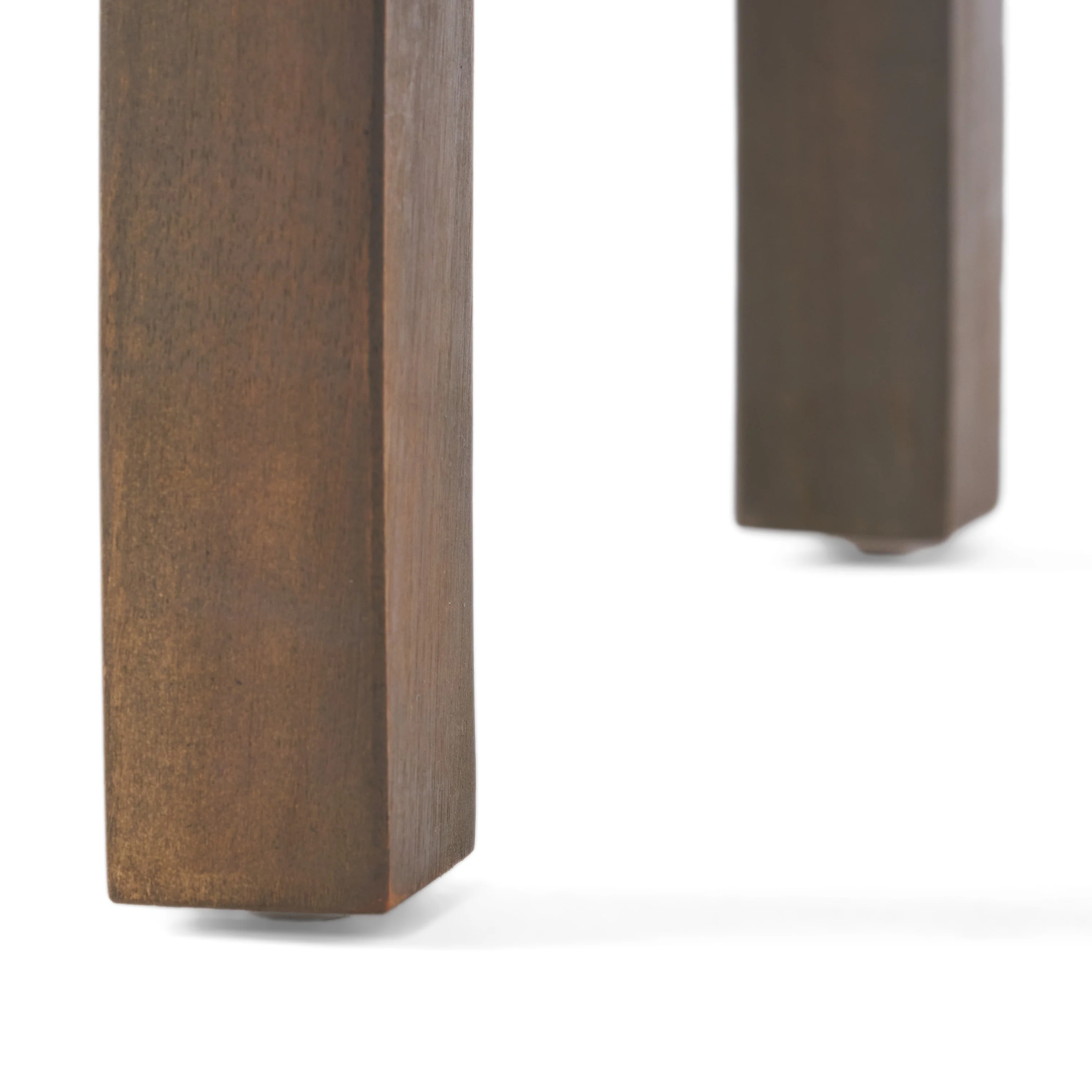 Sadie Outdoor Acacia Wood Accent Table, Gray Finish - furnishings