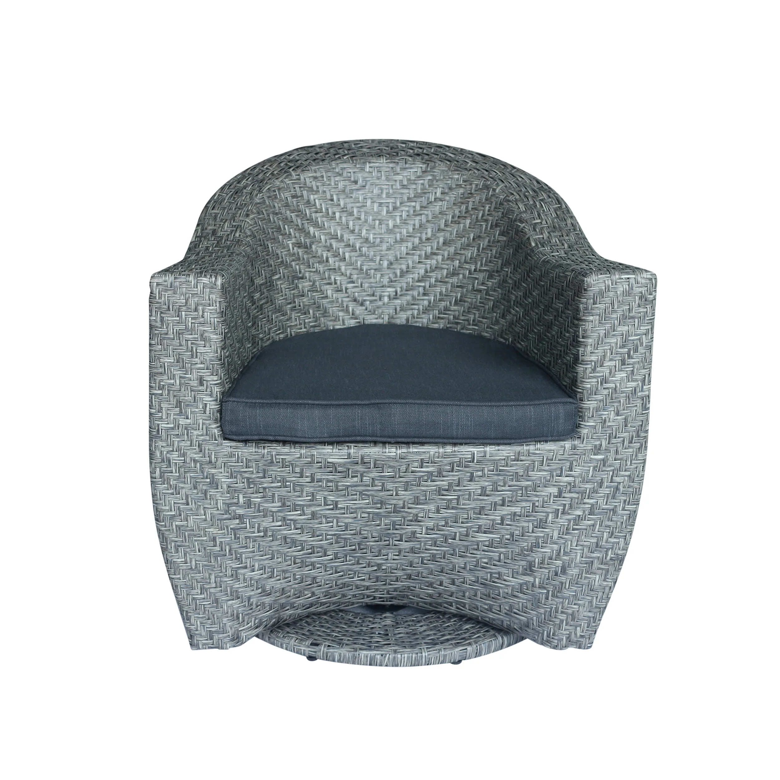 Koch Outdoor Wicher Swivel Chair - furnishings