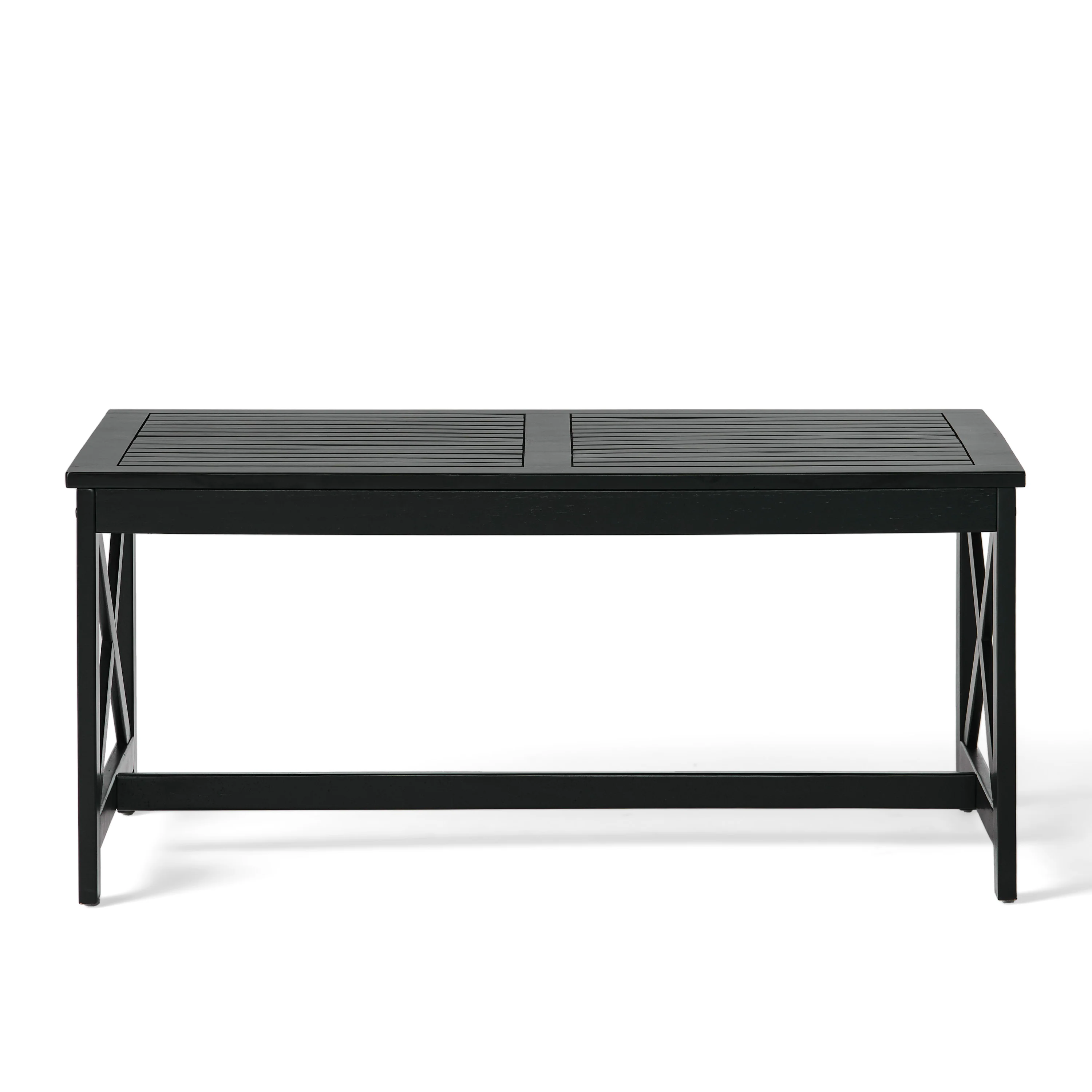 Ismus Outdoor Finished Acacia Wood Coffee Table - furnishings