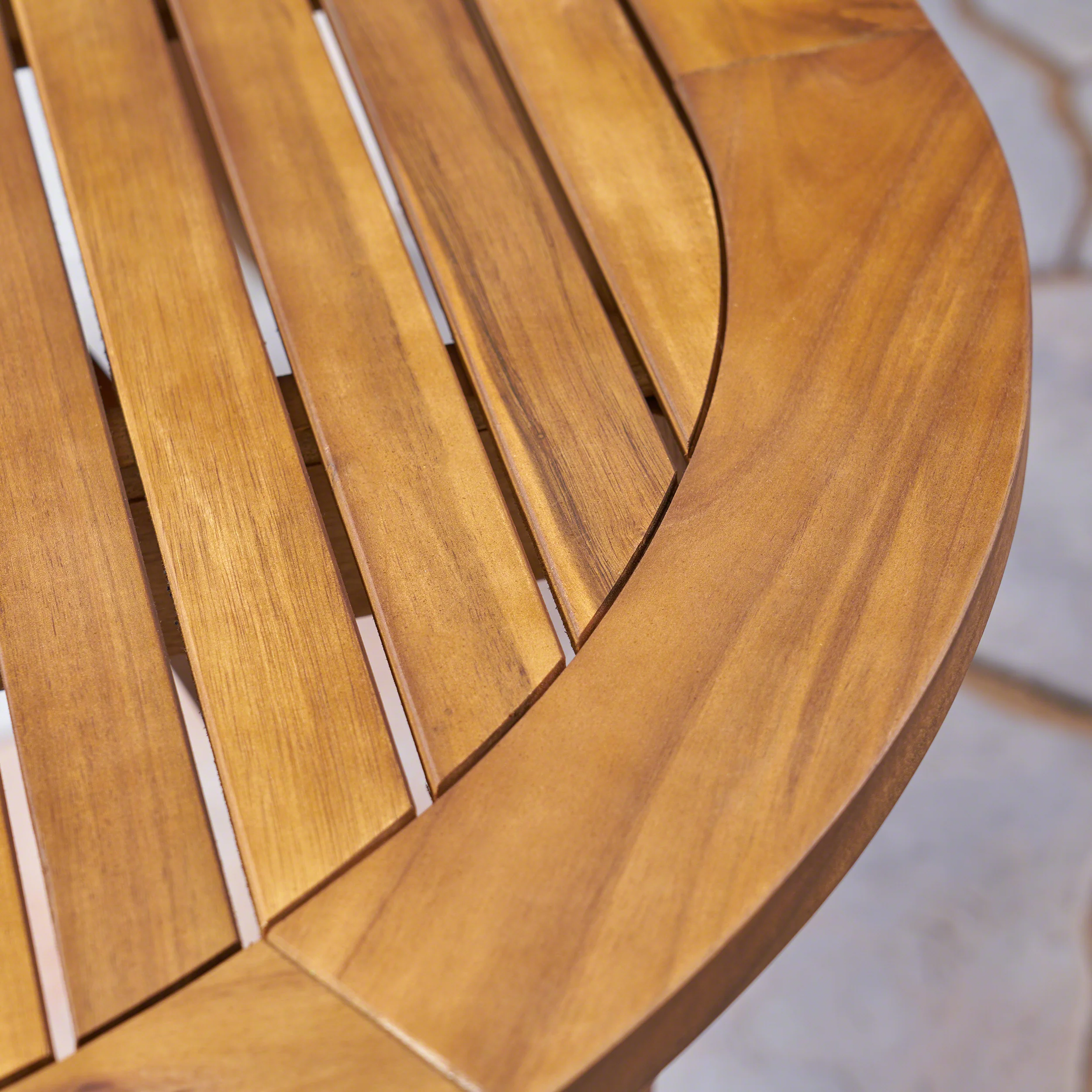 Baia Outdoor 70-inch Oval Acacia Wood Dining Table - furnishings