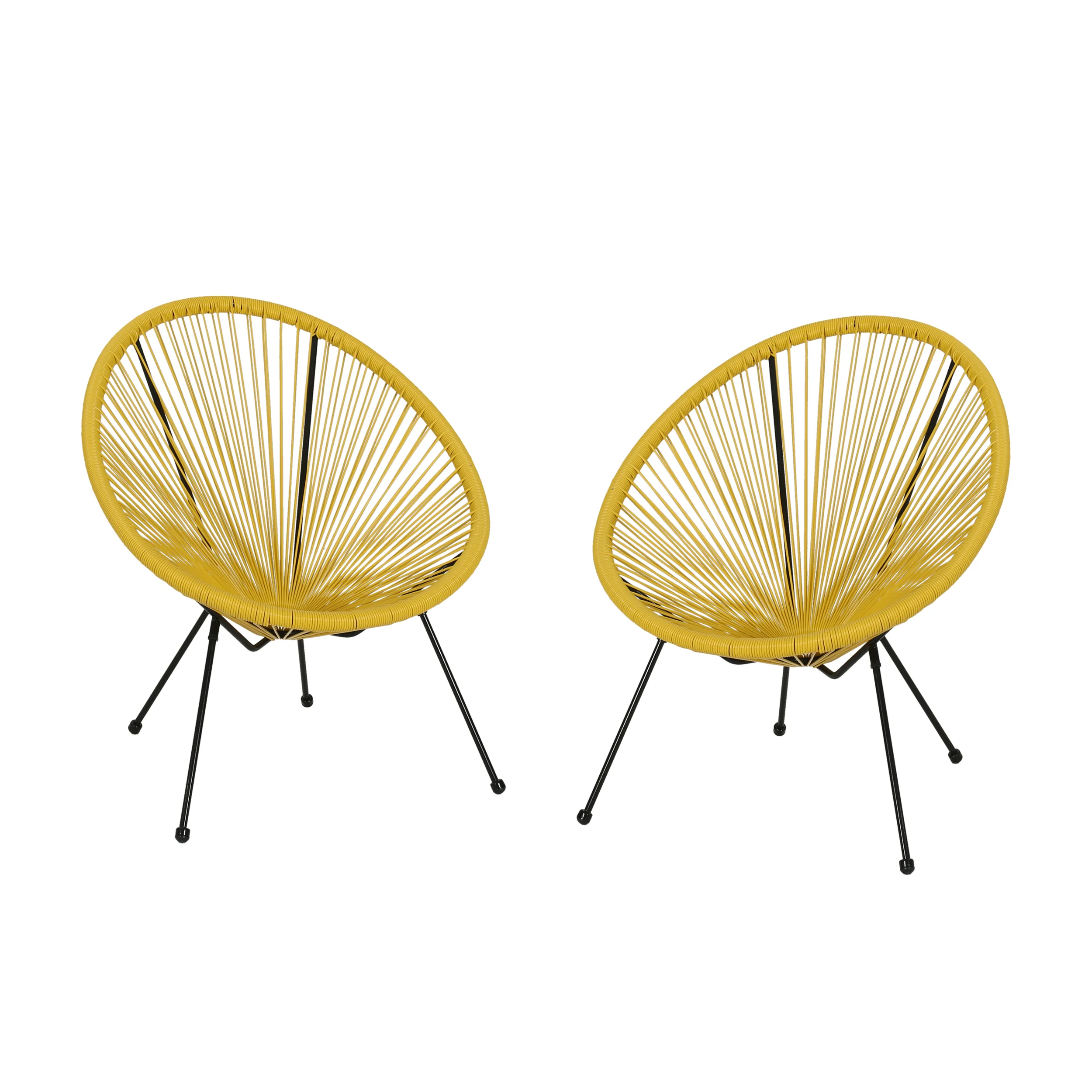 Major Outdoor Mexican String Weave Chair (Set of 2) - furnishings