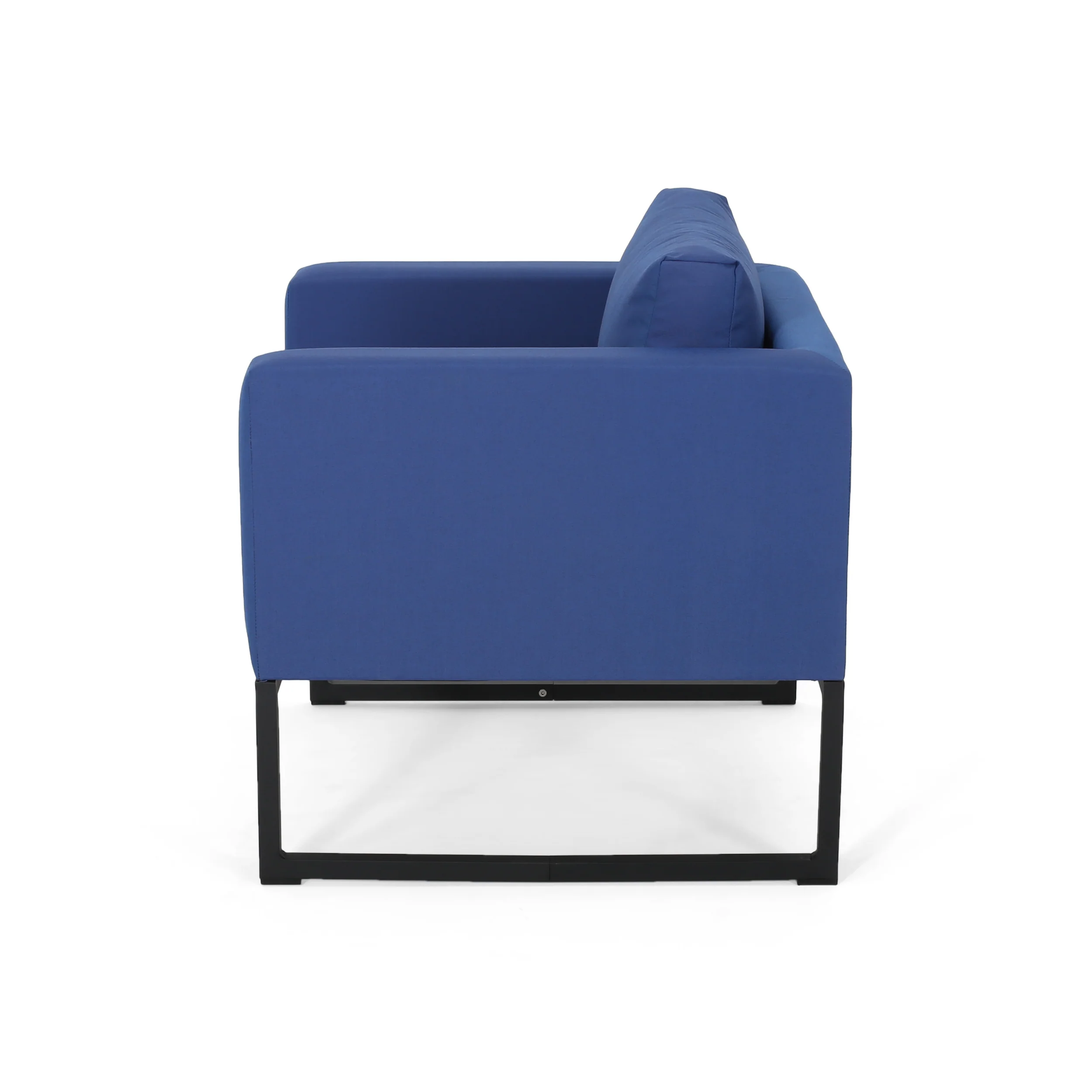 Jacqueline Modern Outdoor Upholstered Club Chair (Set of 4) - furnishings