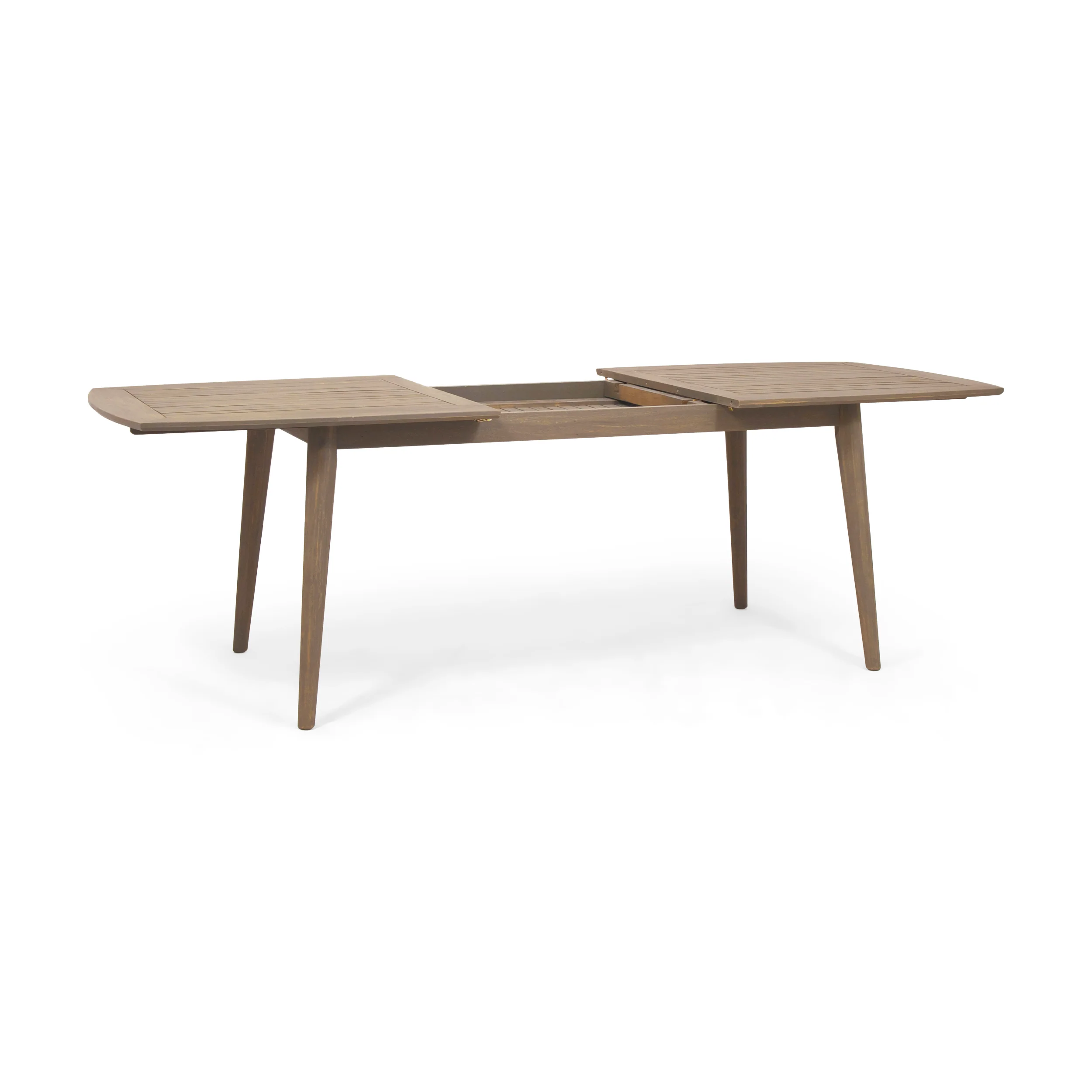 Stanford Outdoor Acacia Wood Expandable Dining Table - furnishings