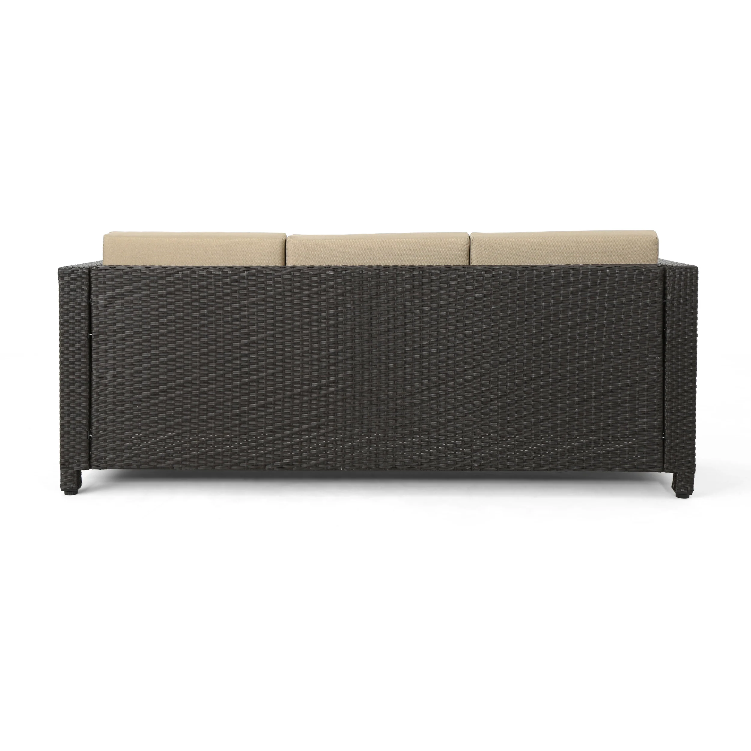 Cony Outdoor Wicker 3 Seater Sofa - furnishings