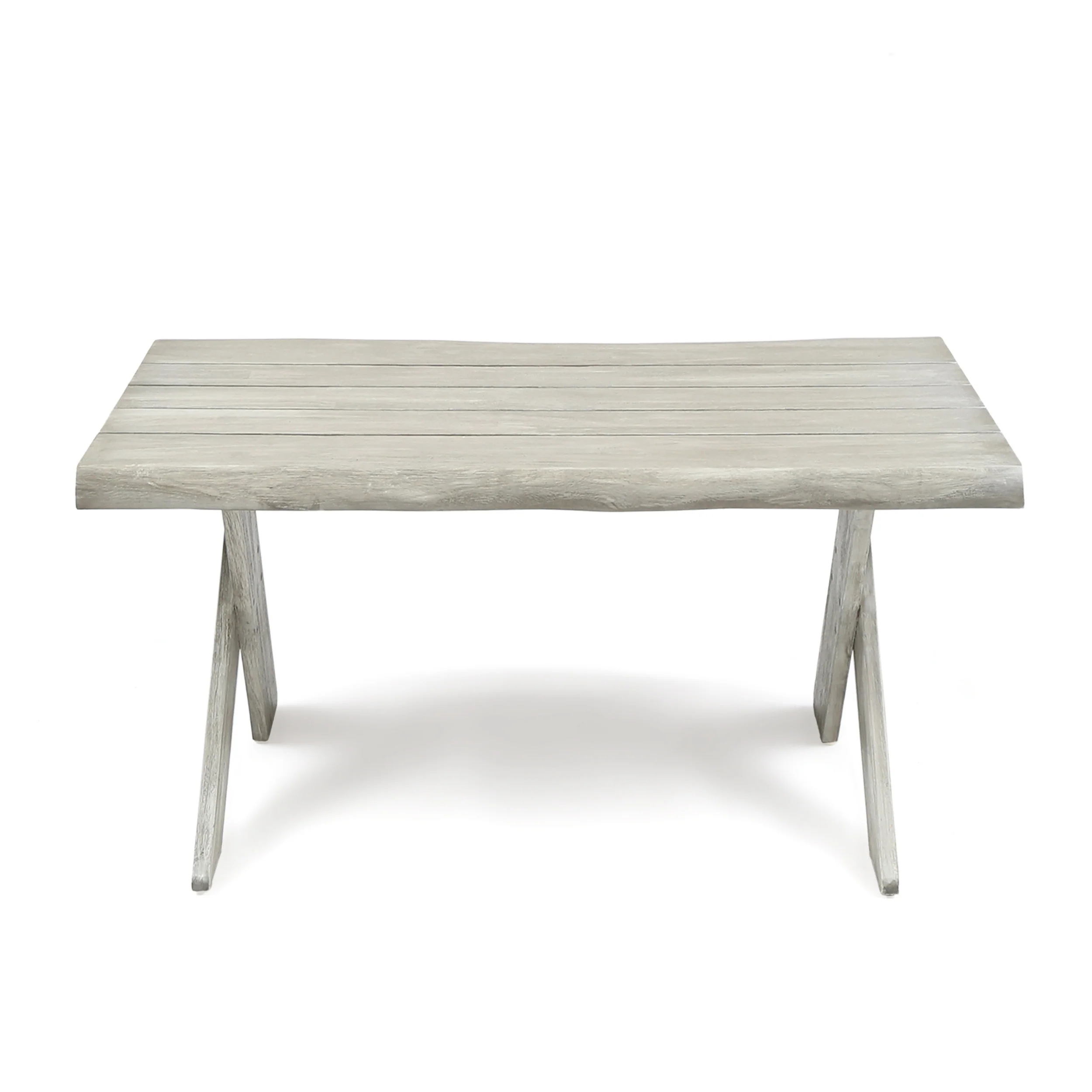 Irene Outdoor Acacia Wood Coffee Table - furnishings