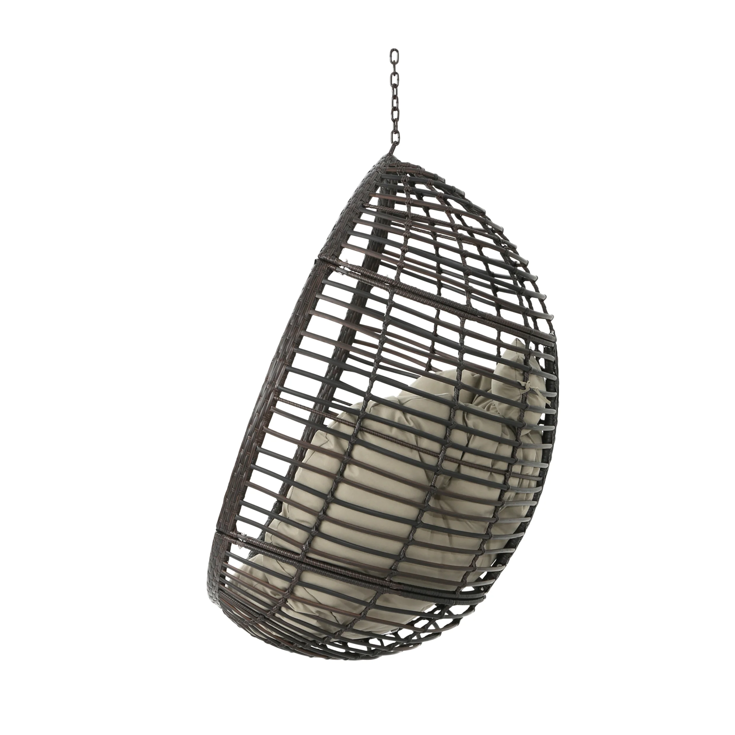 Leasa Indoor/Outdoor Hanging Teardrop / Egg Chair (Stand Not Included) - furnishings