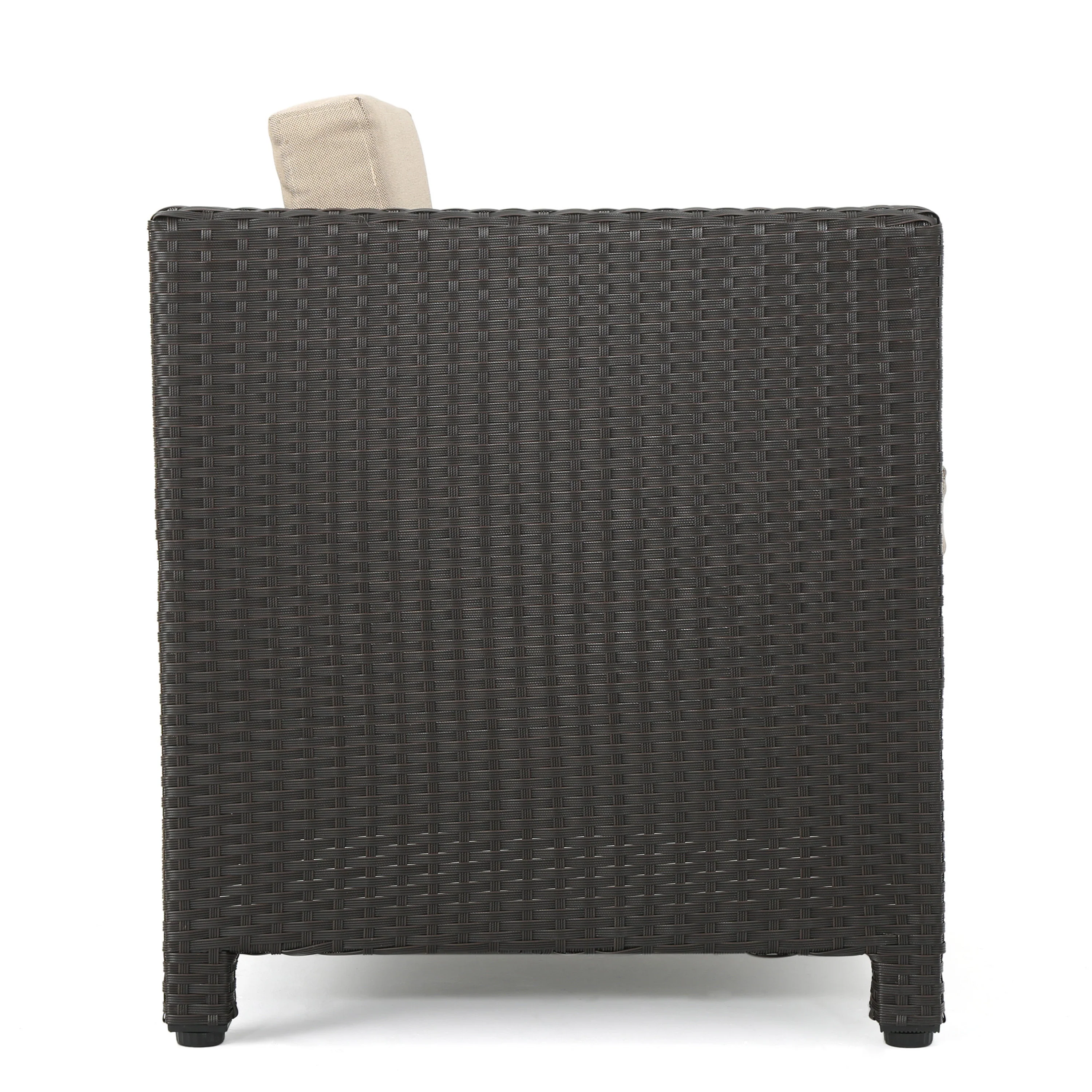 Venice 2-Seater Outdoor Chat Set with Side Table - furnishings