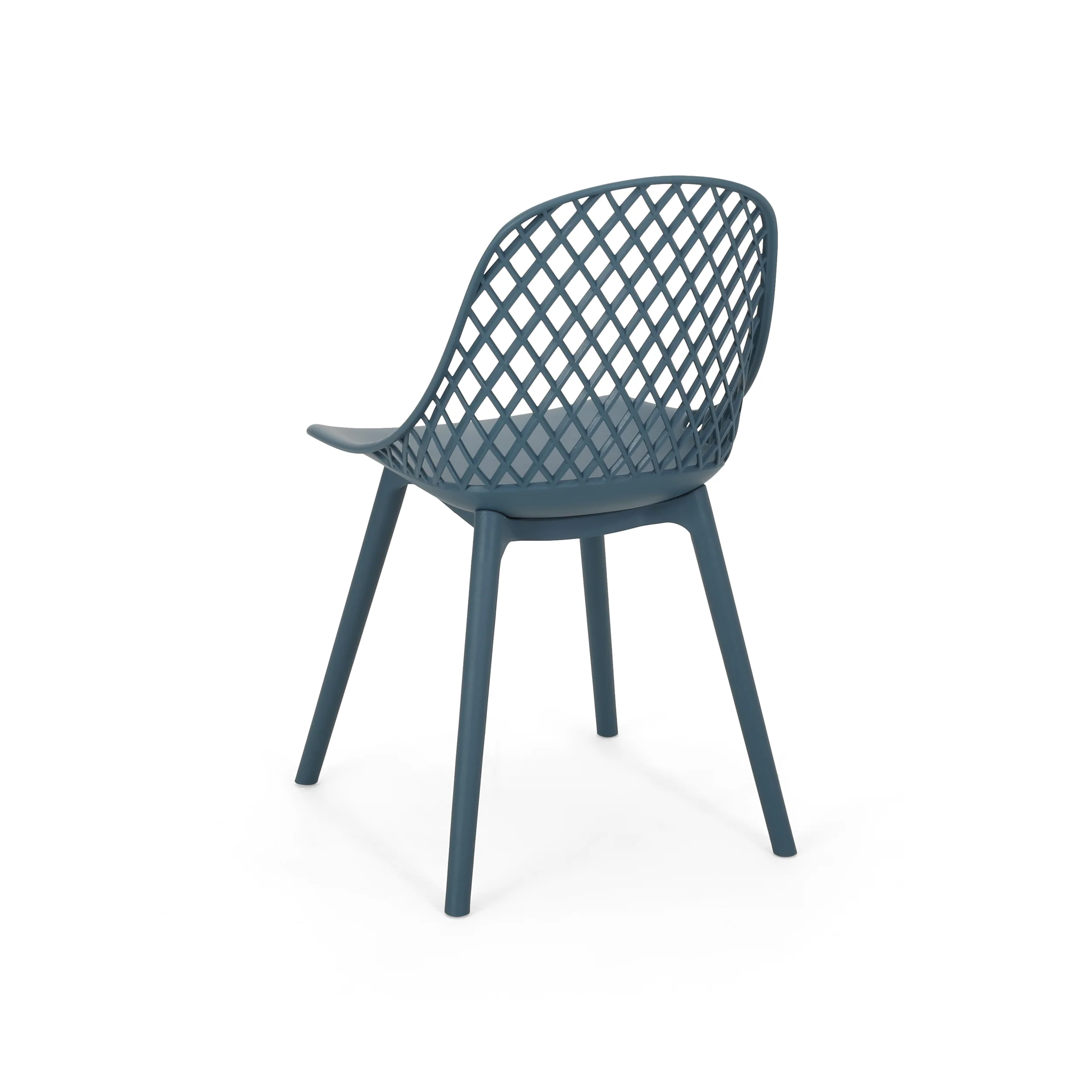 Lucy Outdoor Modern Dining Chair (Set of 4) - furnishings