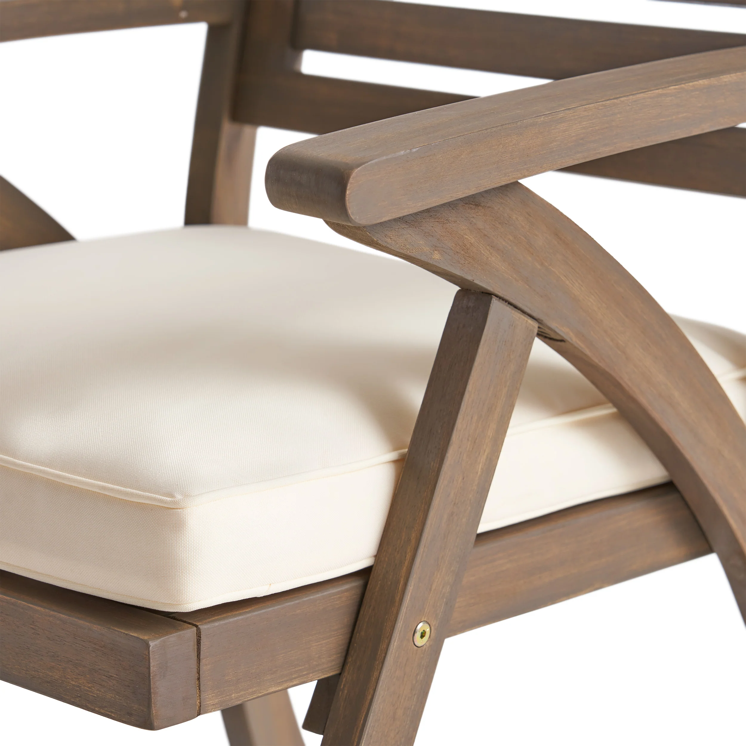 Yakub Outdoor 2-Seater Acacia Wood Bistro Set - furnishings
