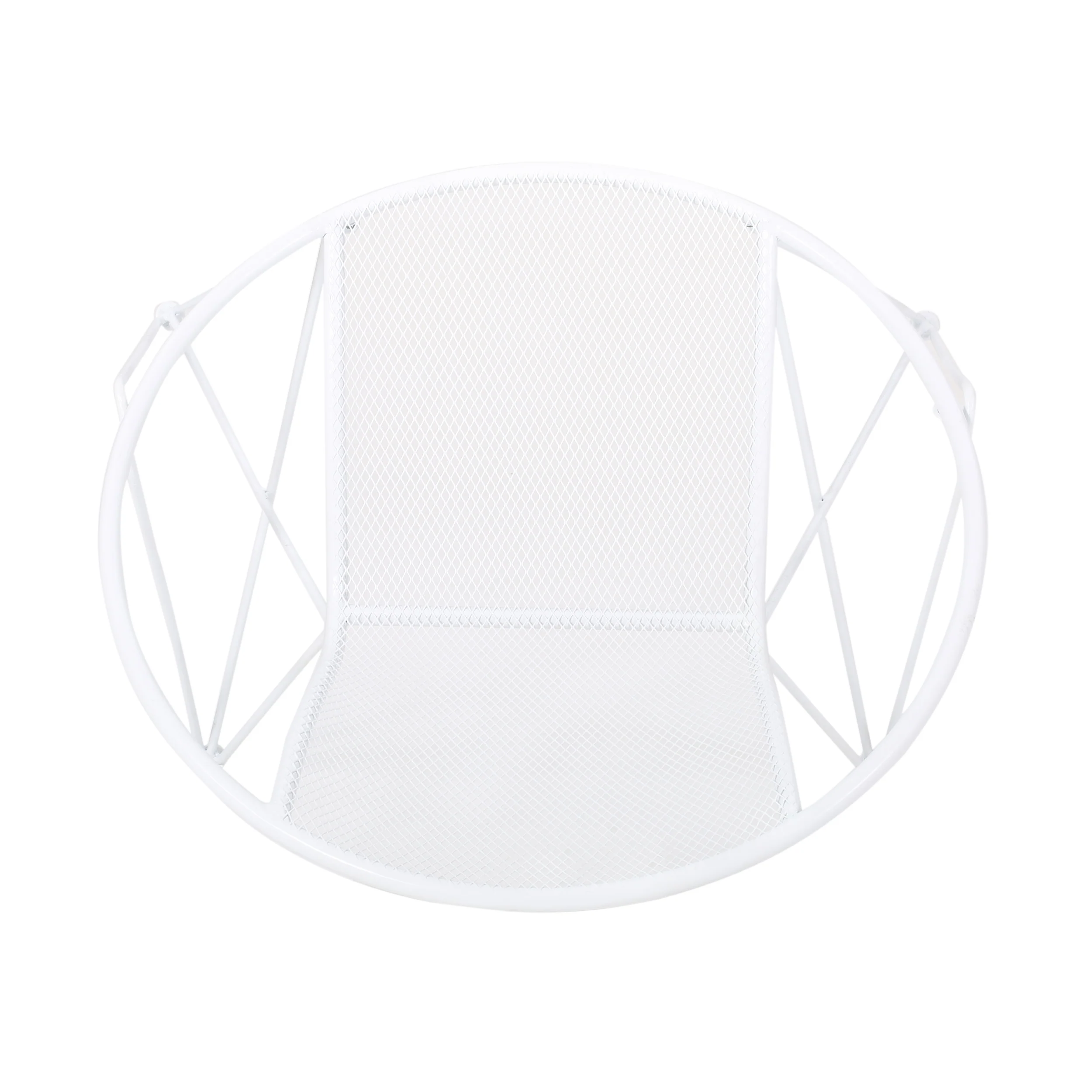 Graham Modern Outdoor Iron Club Chair (Set of 2) - furnishings