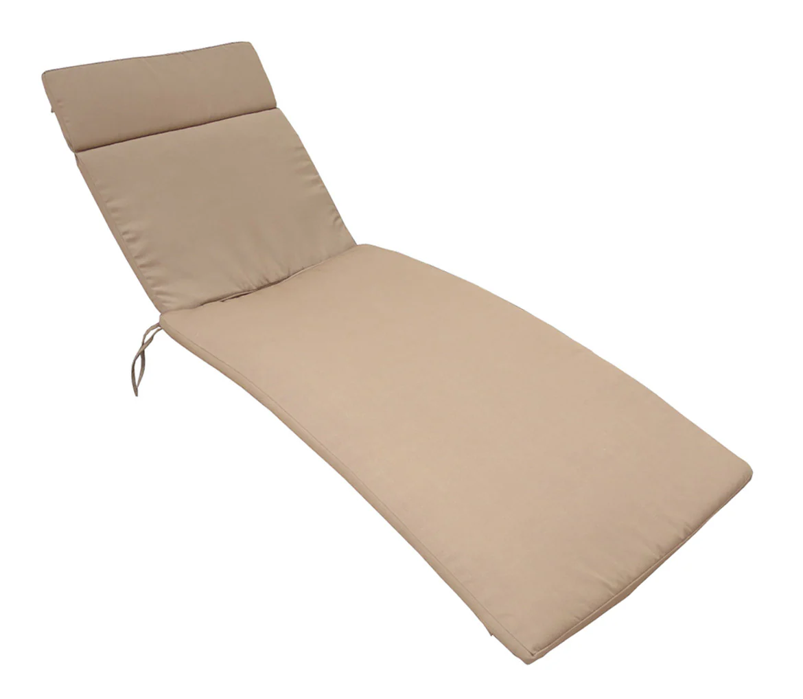 Soleil Outdoor Wicker Chaise Lounges w/ Water Resistant Cushions (Set of 2) - furnishings