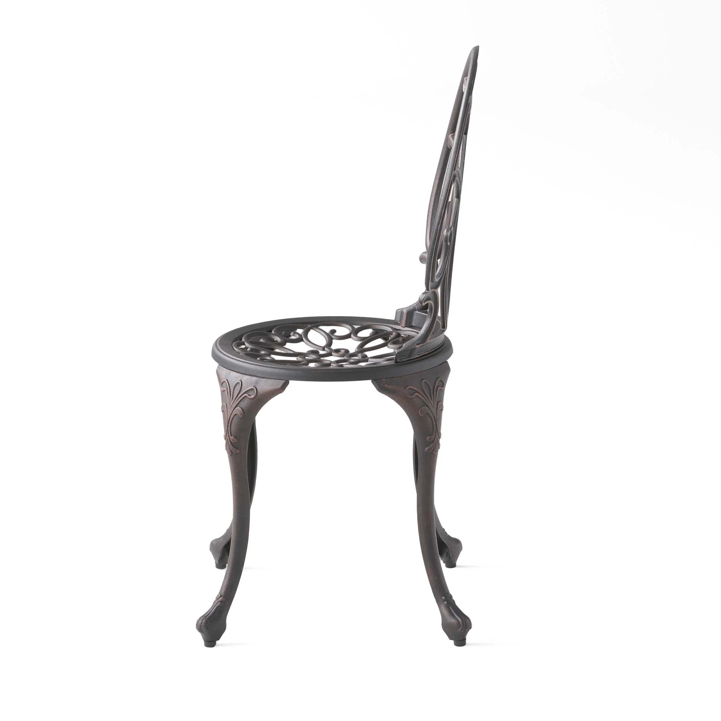 Andover Outdoor 3-Piece Aluminum Bistro Set - furnishings