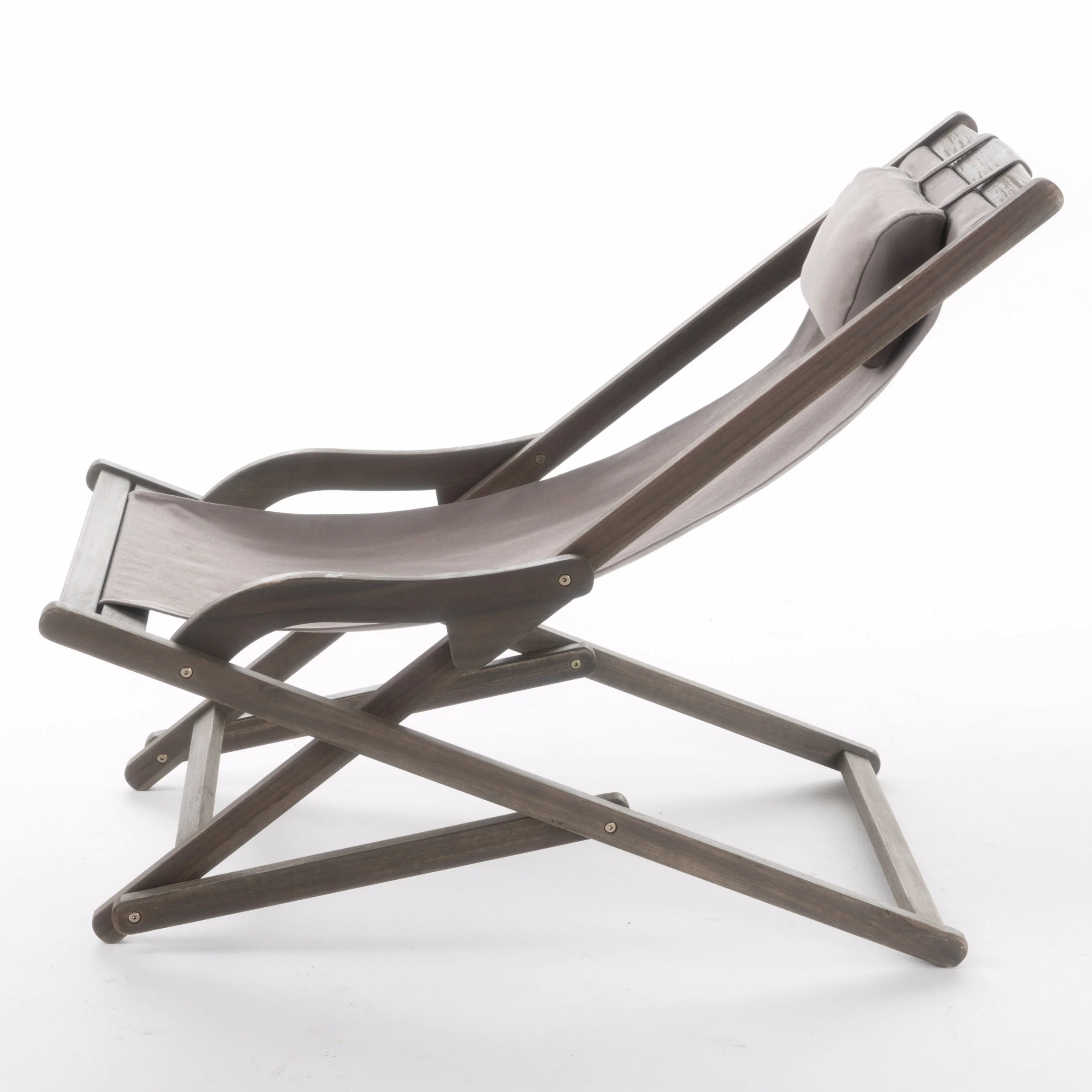 Northland Outdoor Wood and Canvas Sling Chair (Set of 2) - furnishings